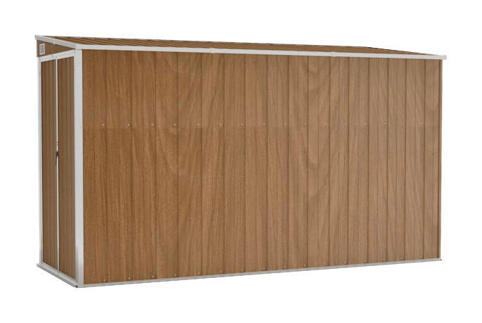 vidaXL Gartenhaus braun B/H/T: ca. 118x178x288 cm