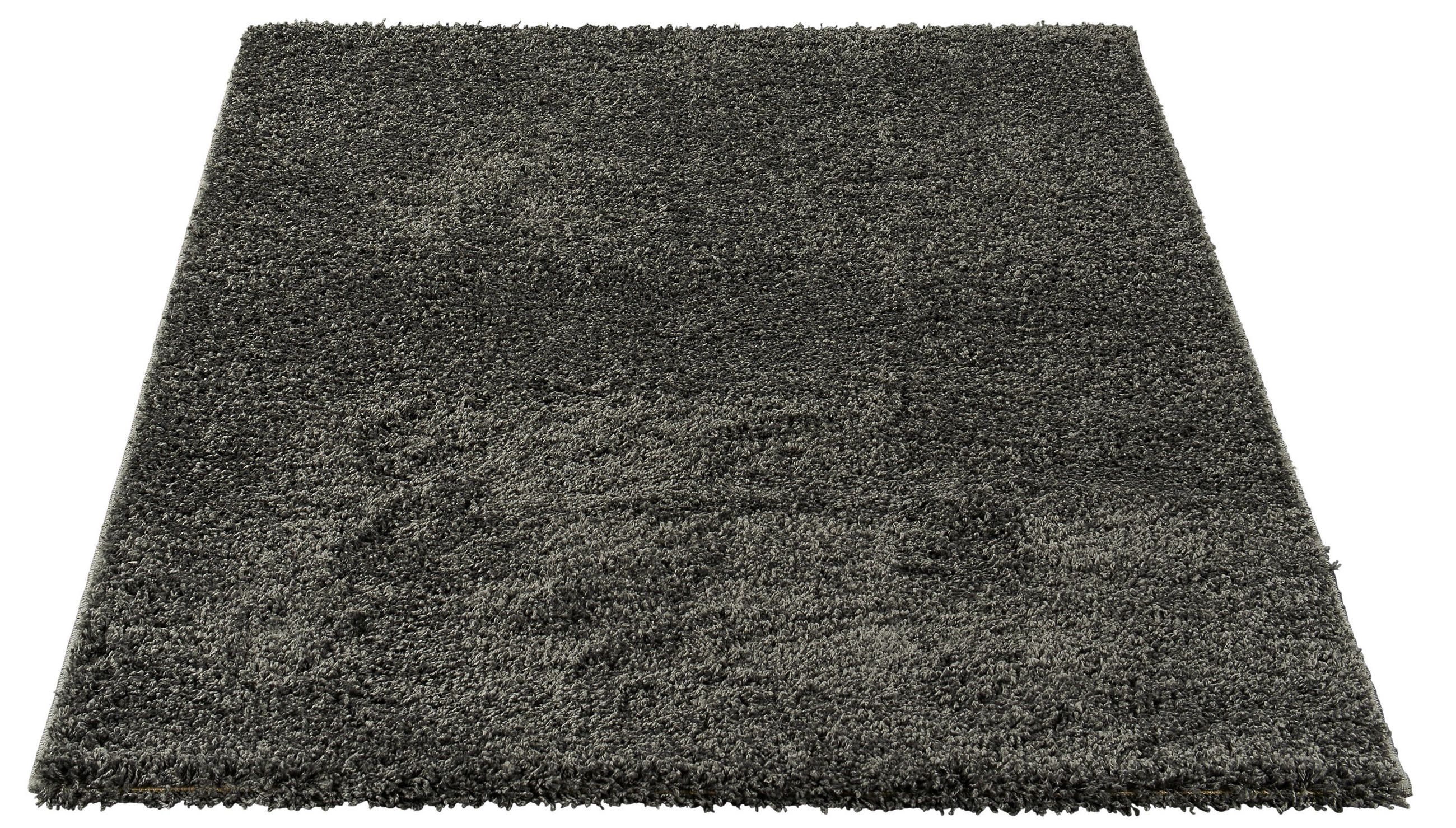 Thumbnail - Hochflorteppich Smile anthrazit B/L: ca. 80x150 cm