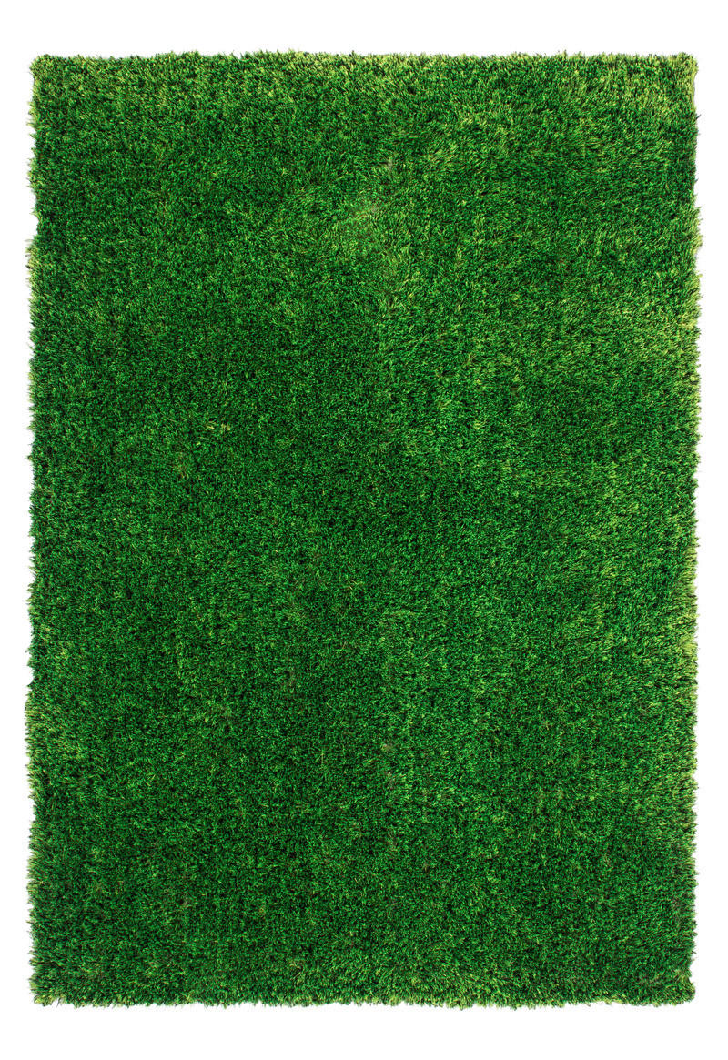 Kayoom Hochflorteppich Diamond 725 grün B/H/L: ca. 200x4x290 cm