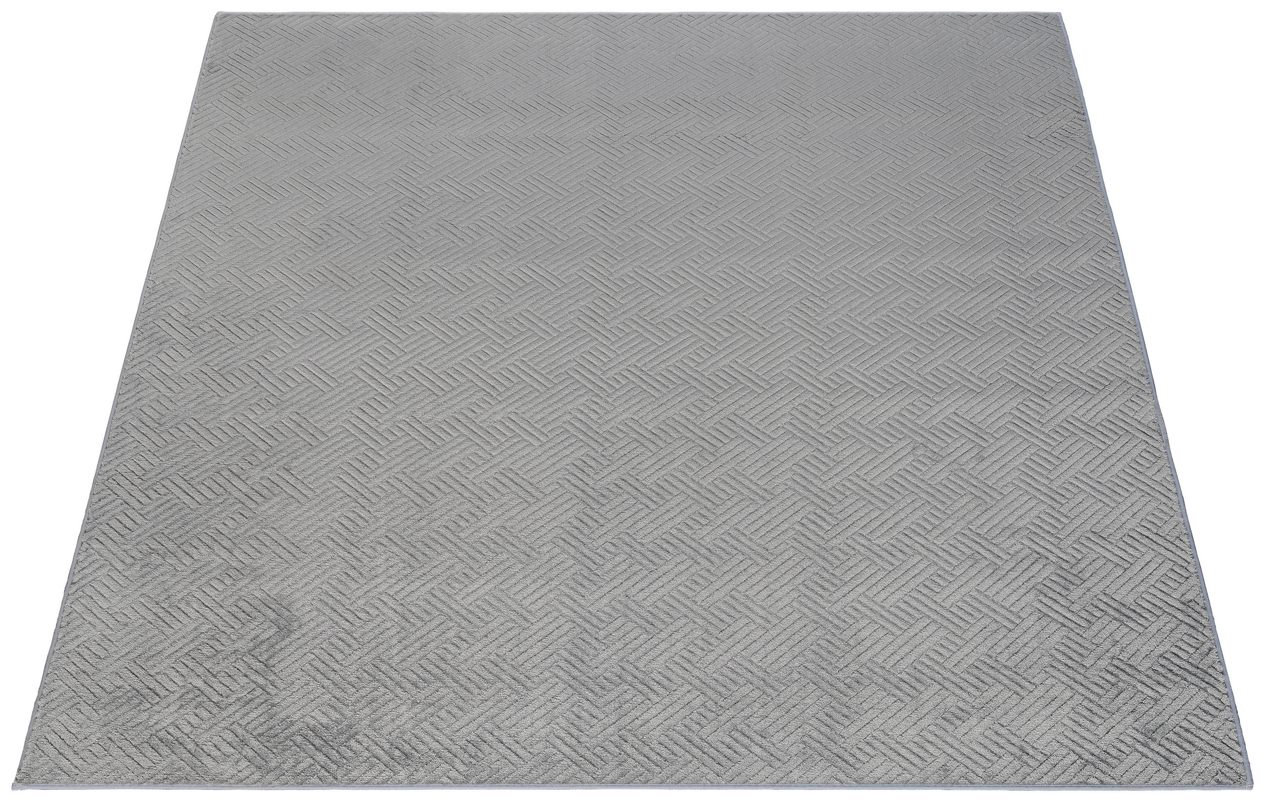 Thumbnail - Fellimitat Monaco grau B/L: ca. 80x150 cm