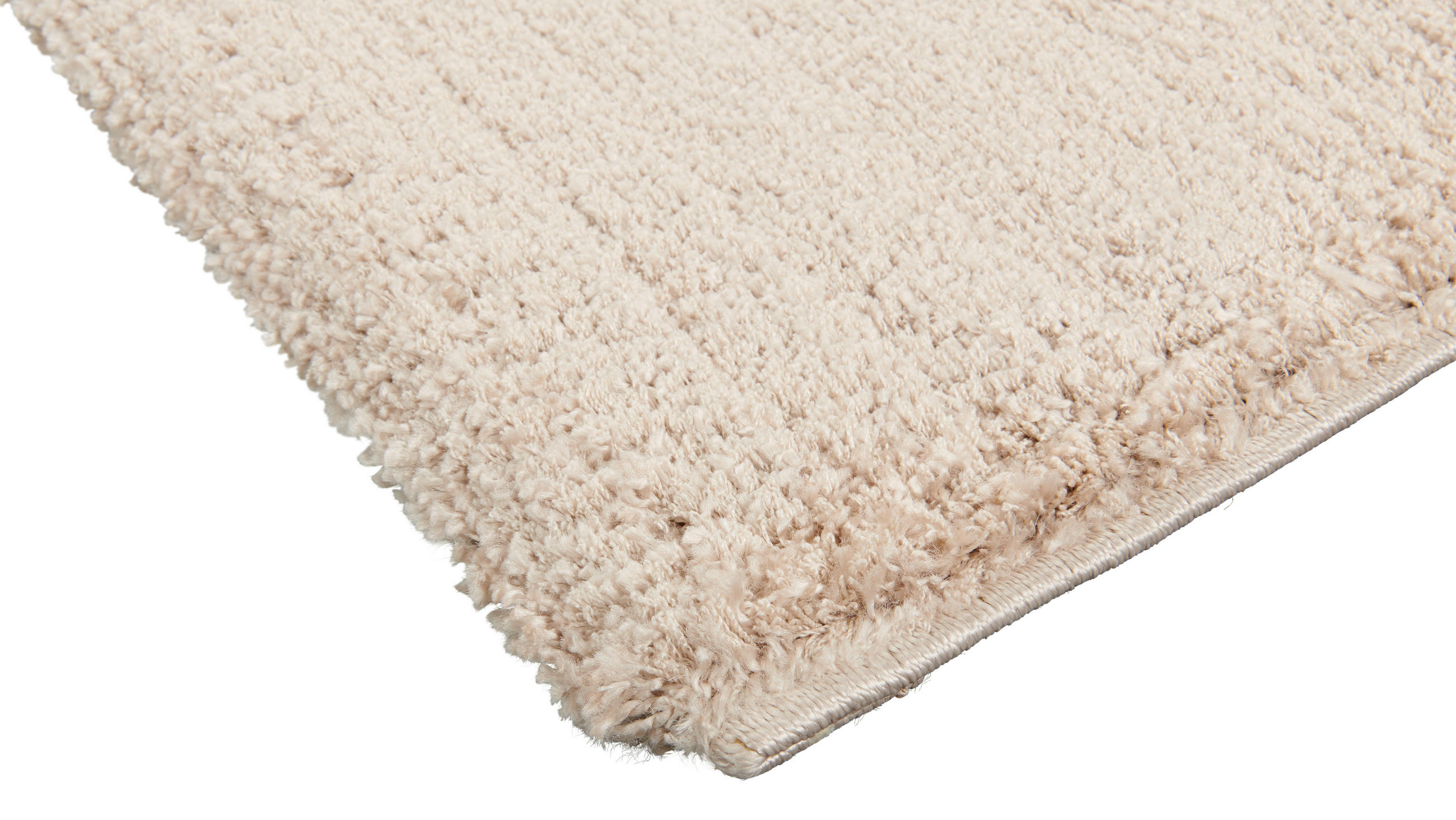 Thumbnail - Hochflorteppich Monza beige B/L: ca. 120x170 cm