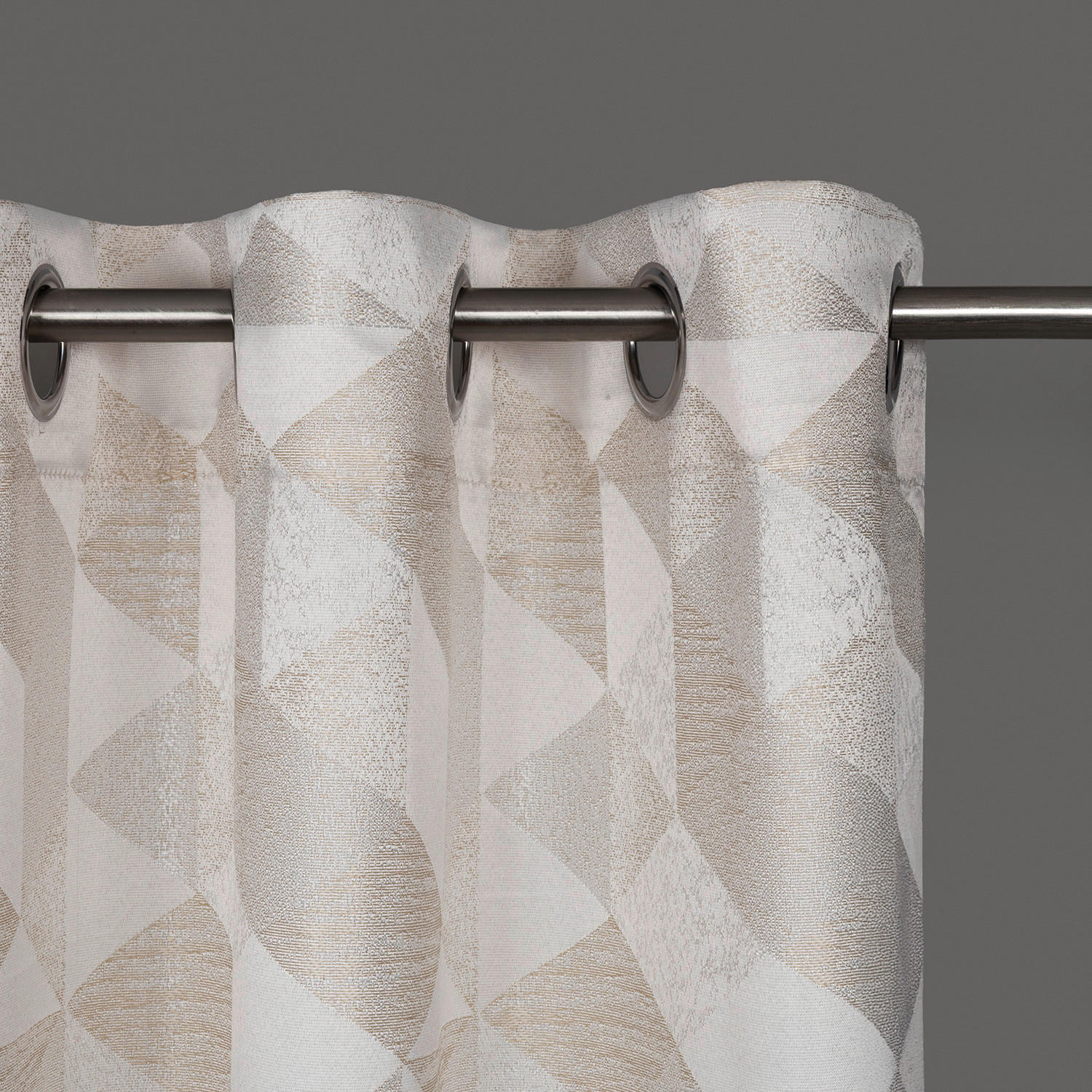 Thumbnail - Ösenvorhang Chemnitz natur B/L: ca. 140x245 cm