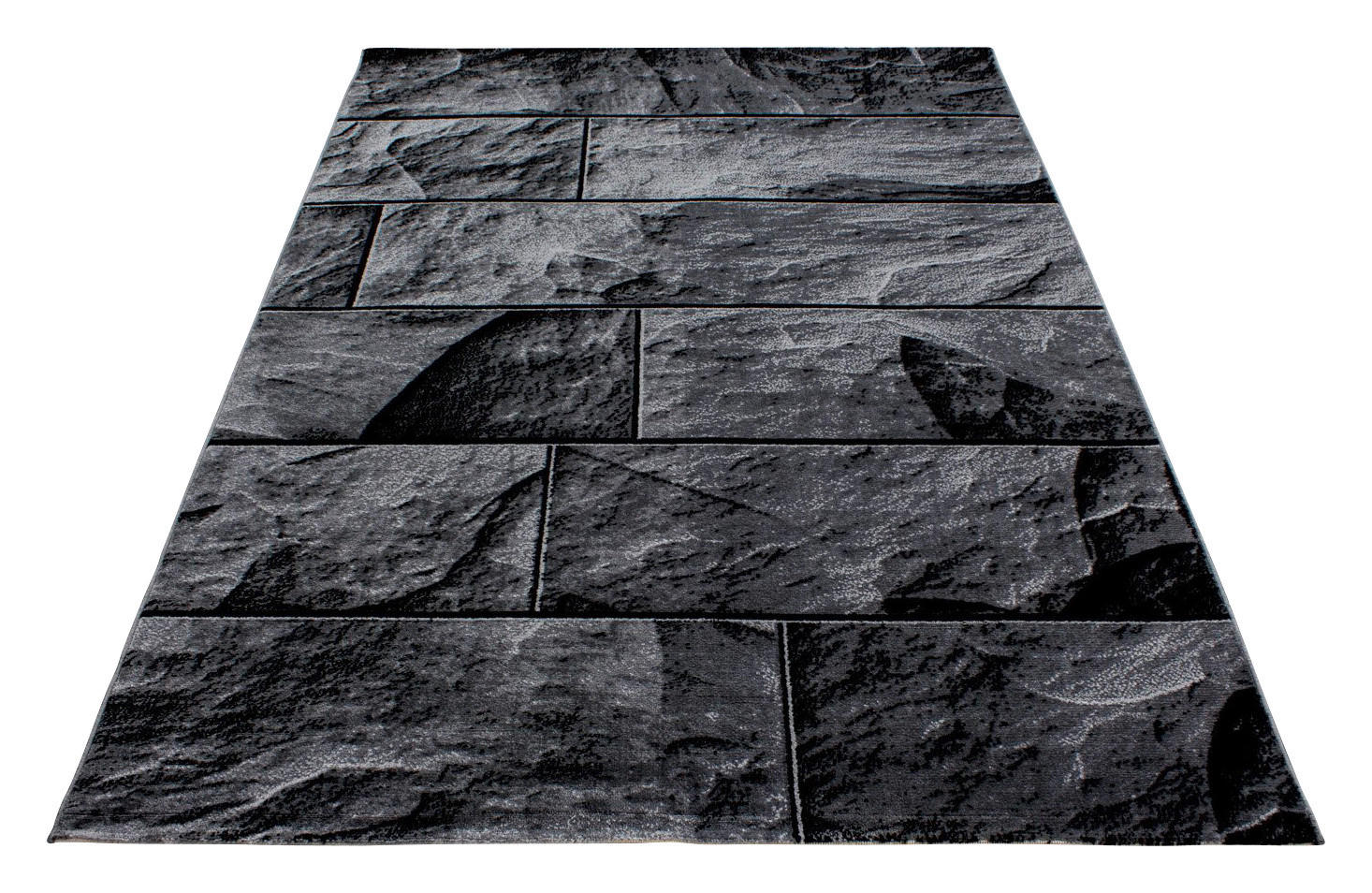 Ayyildiz Teppich PARMA schwarz B/L: ca. 120x170 cm