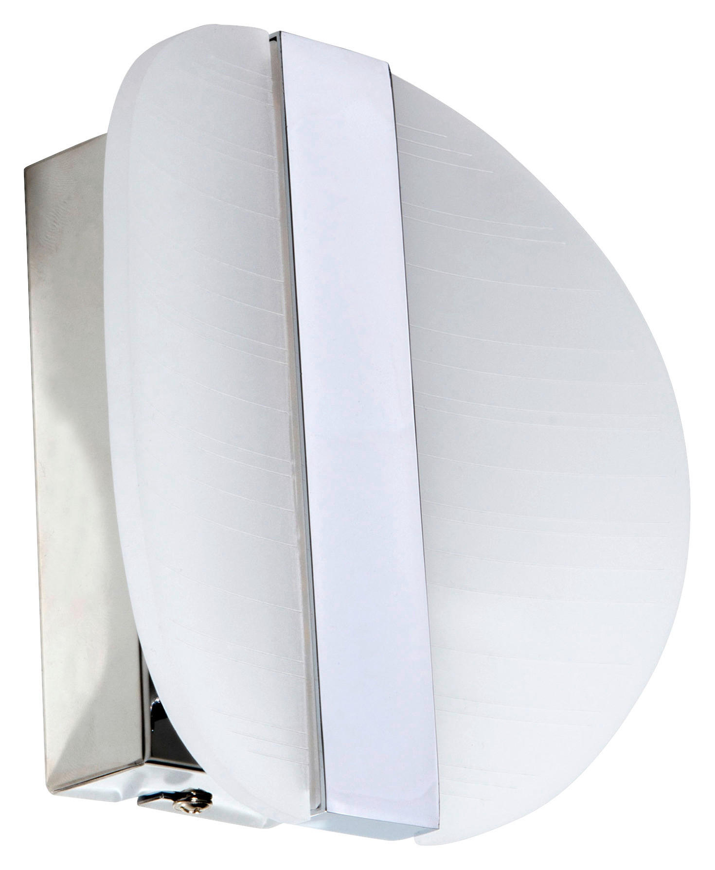 Näve Leuchten LED-Leuchten 1208903 Chrom Metall Kunststoff B/H/T: ca. 16x16x16 cm 1 Brennstellen