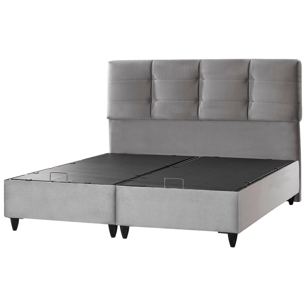 Thumbnail - Polsterbett Naomi hellgrau Liegefläche B/L: ca. 180x200 cm