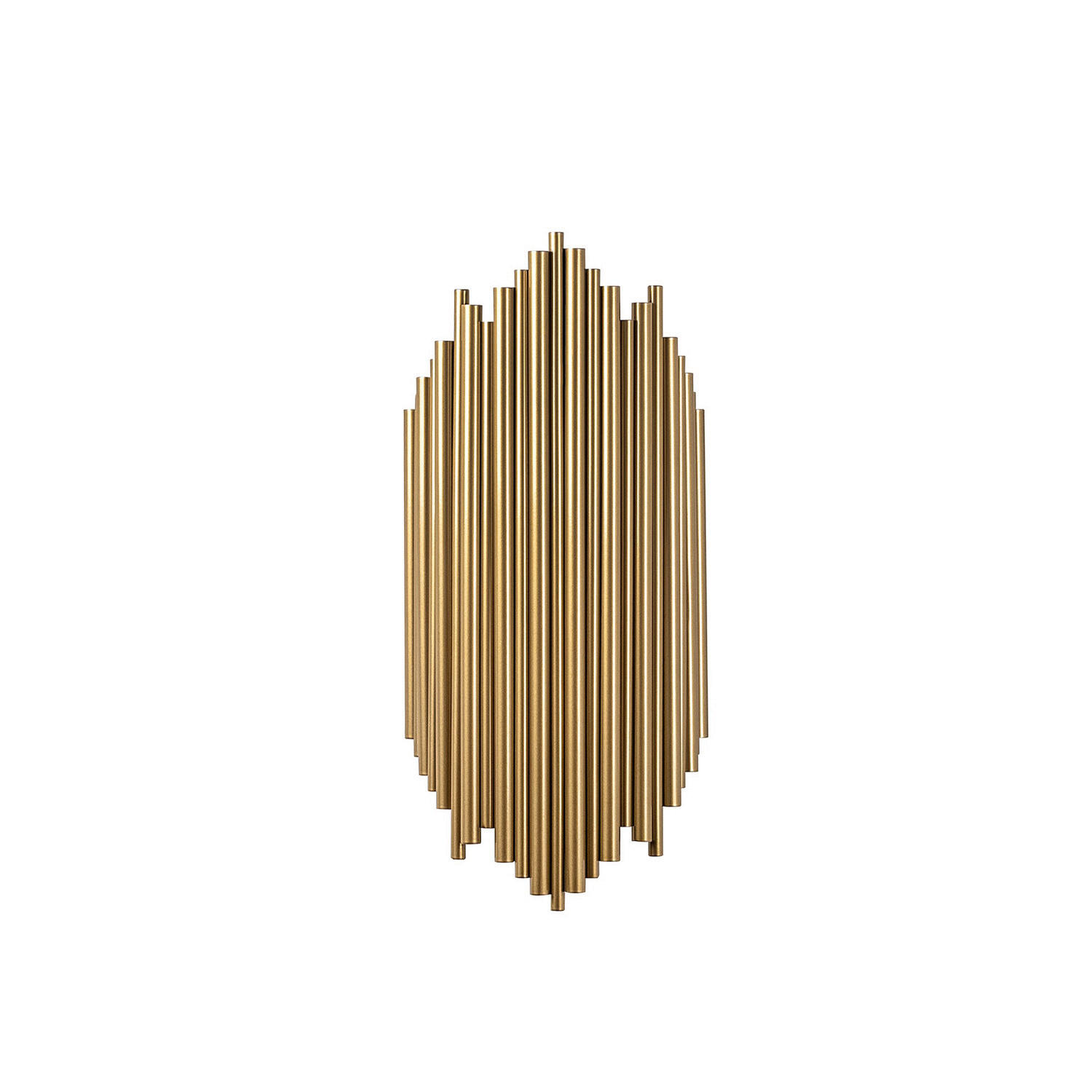 Opviq Wandleuchte gold Metall B/H/L: ca. 8x40x18 cm E14 1 Brennstellen