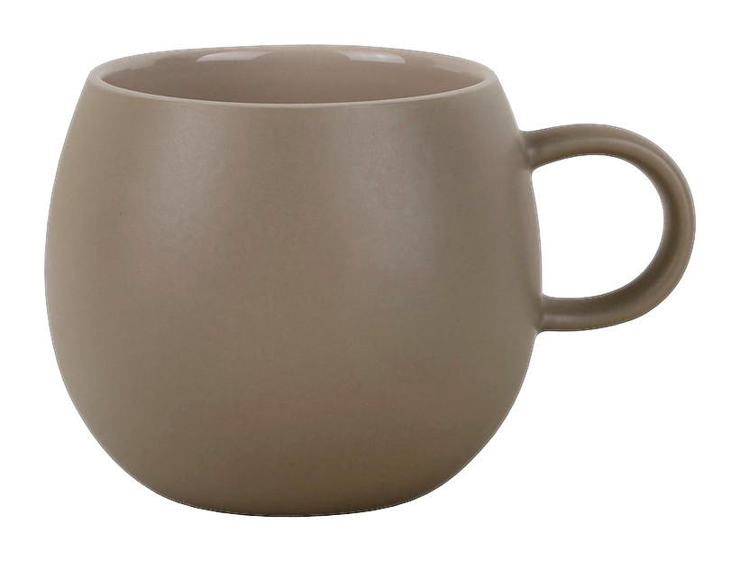 Kaffeebecher beige Steinzeug