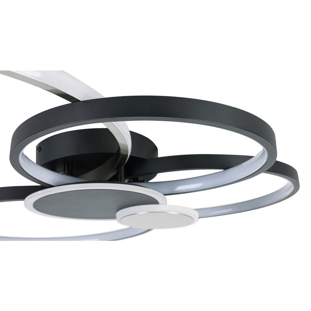 Thumbnail - Nolo Lighting LED-Deckenleuchte Big schwarz Aluminium B/H/L: ca. 64x11x80 cm