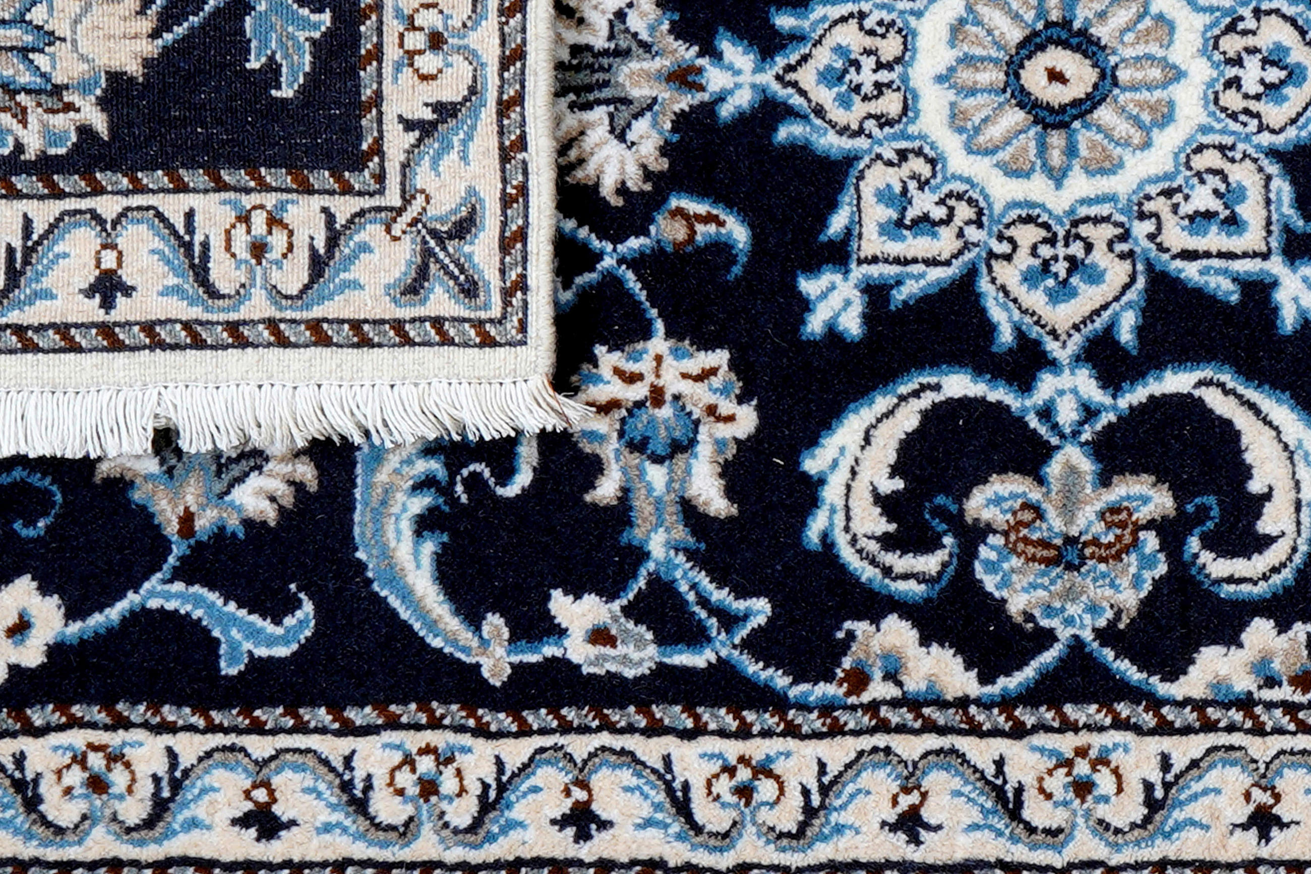 Thumbnail - PersaTepp Teppich Nain 12La beige B/H/L: ca. 68x1x135 cm