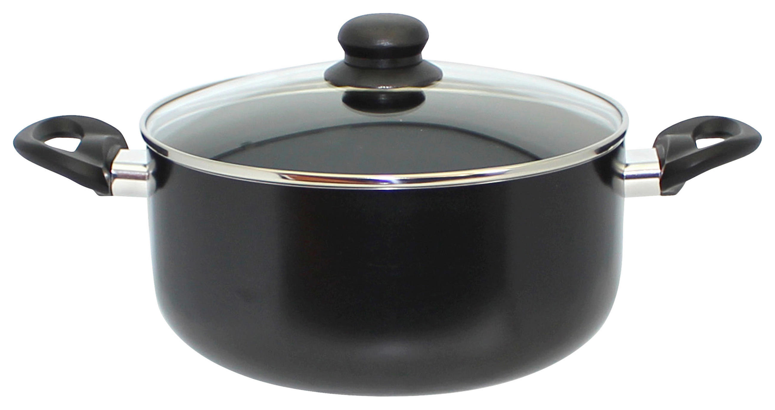 ELO Basic Topf schwarz Aluminium