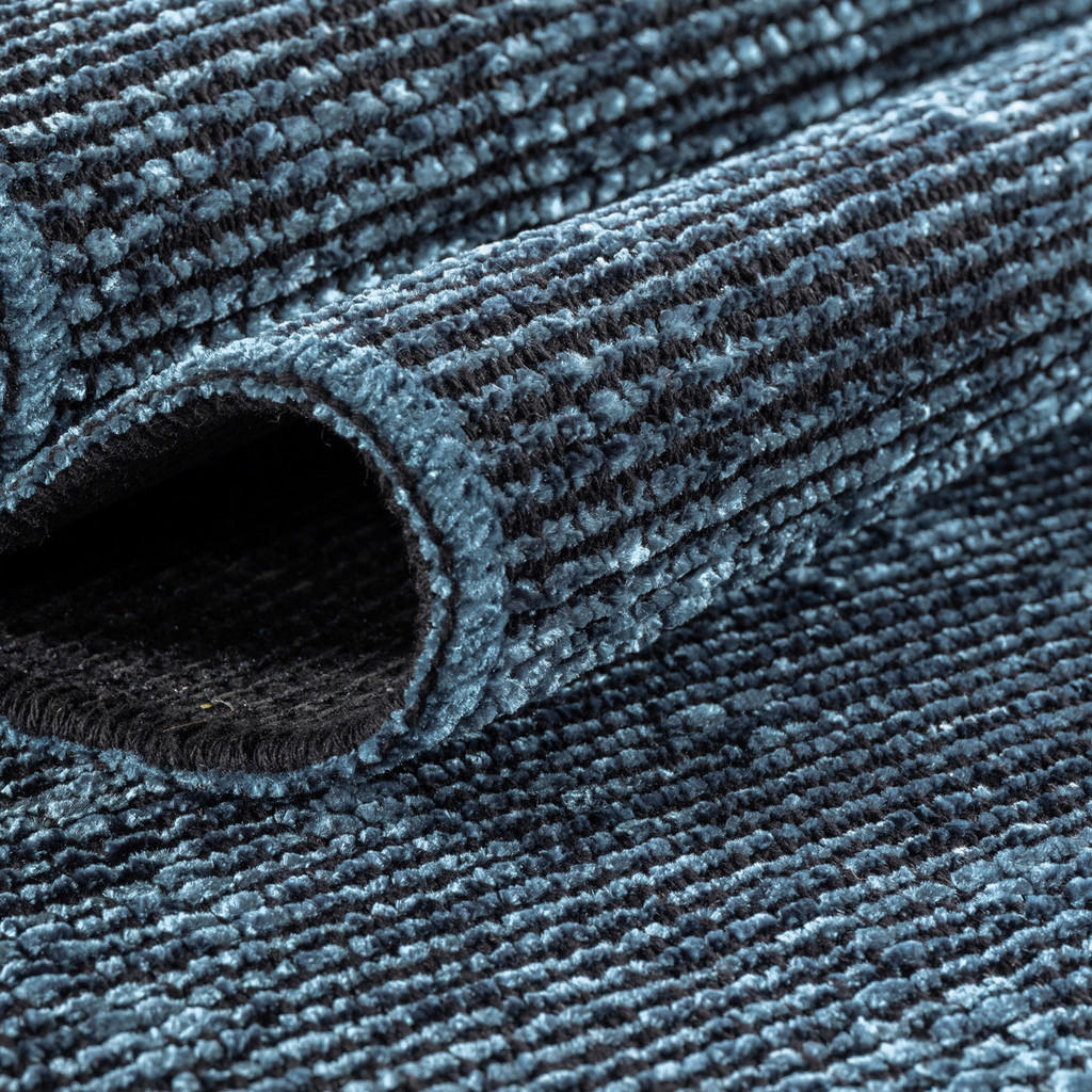 Thumbnail - Ayyildiz Teppich SPACE blau B/L: ca. 80x250 cm