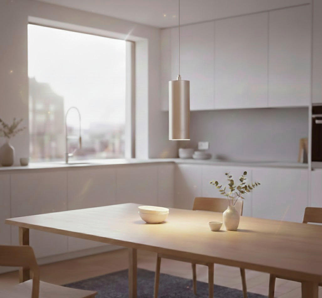 Thumbnail - Westinghouse LED-Pendelleuchte Rayman silber B/H/L: ca. 13x160x13 cm