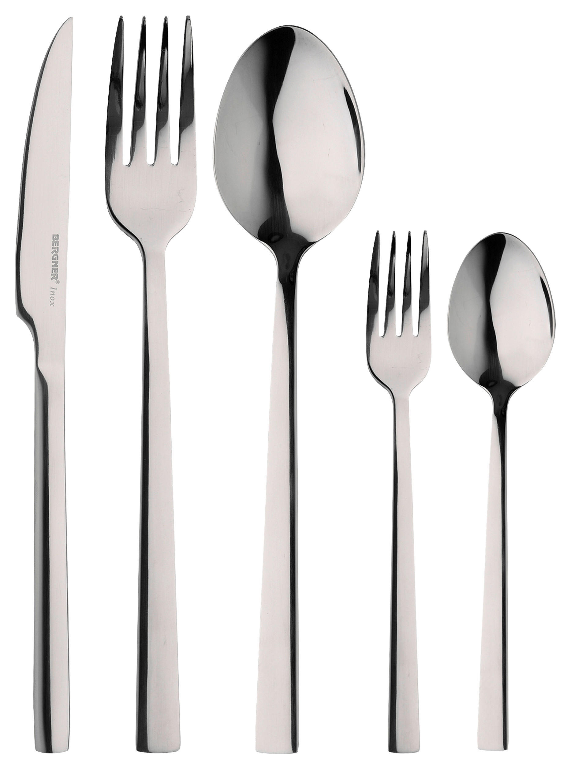 BERGNER Besteckset SOFIA silber Edelstahl 60 tlg.