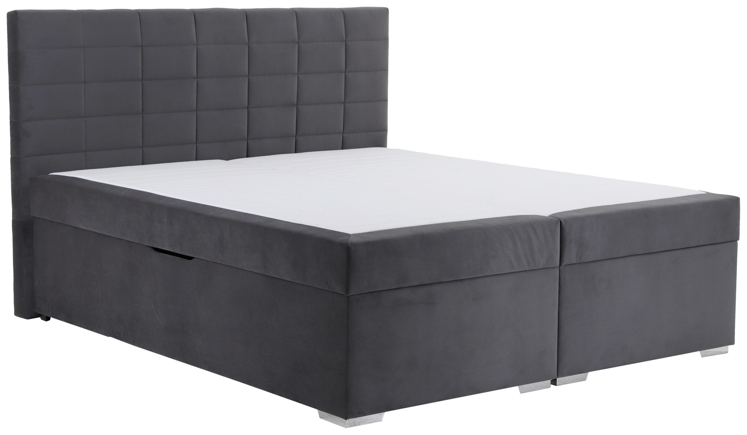 Boxbett Adria dunkelgrau Liegefläche B/L: ca. 180x200 cm