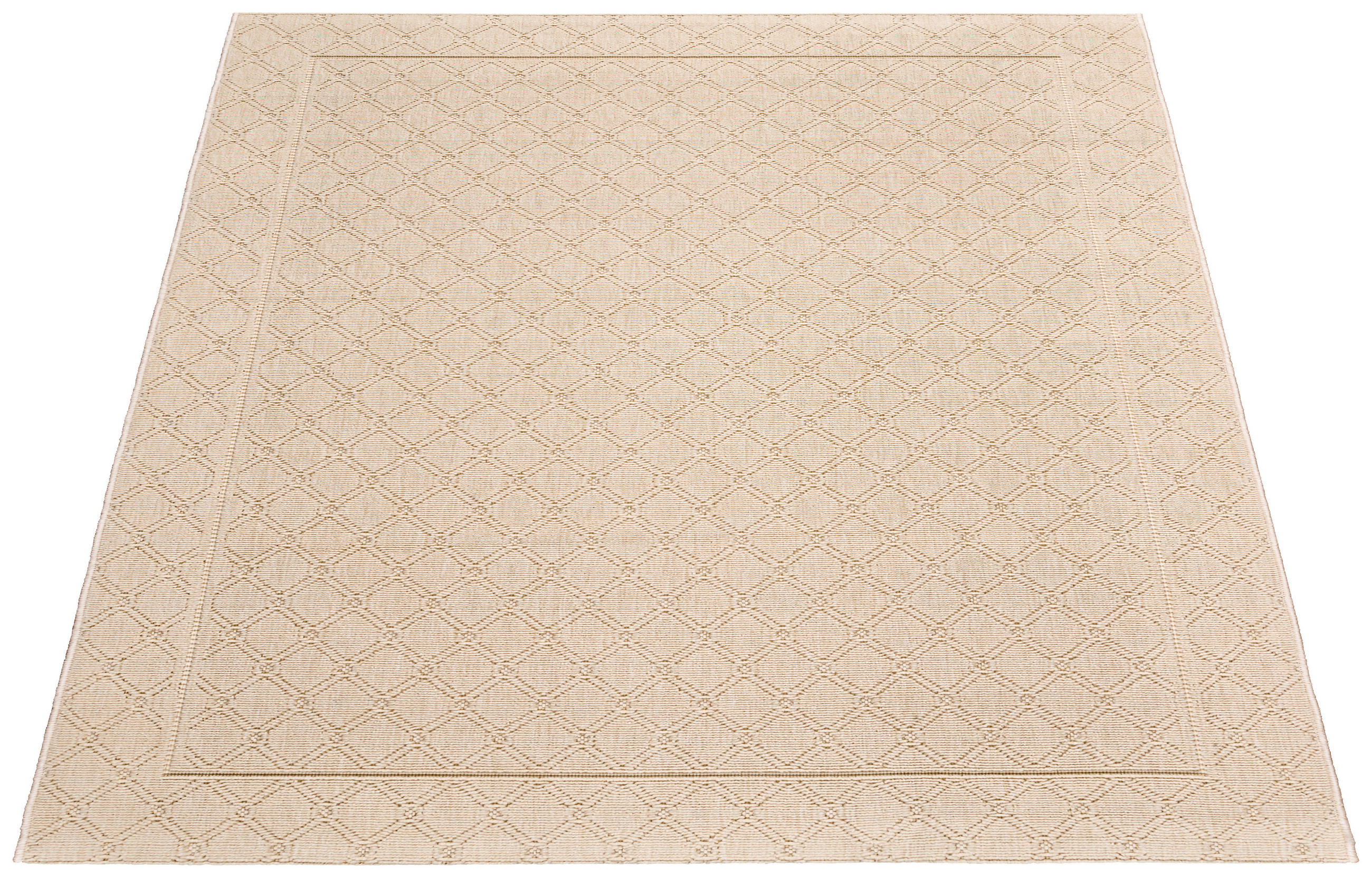 Thumbnail - Webteppich Luxus beige B/L: ca. 120x170 cm