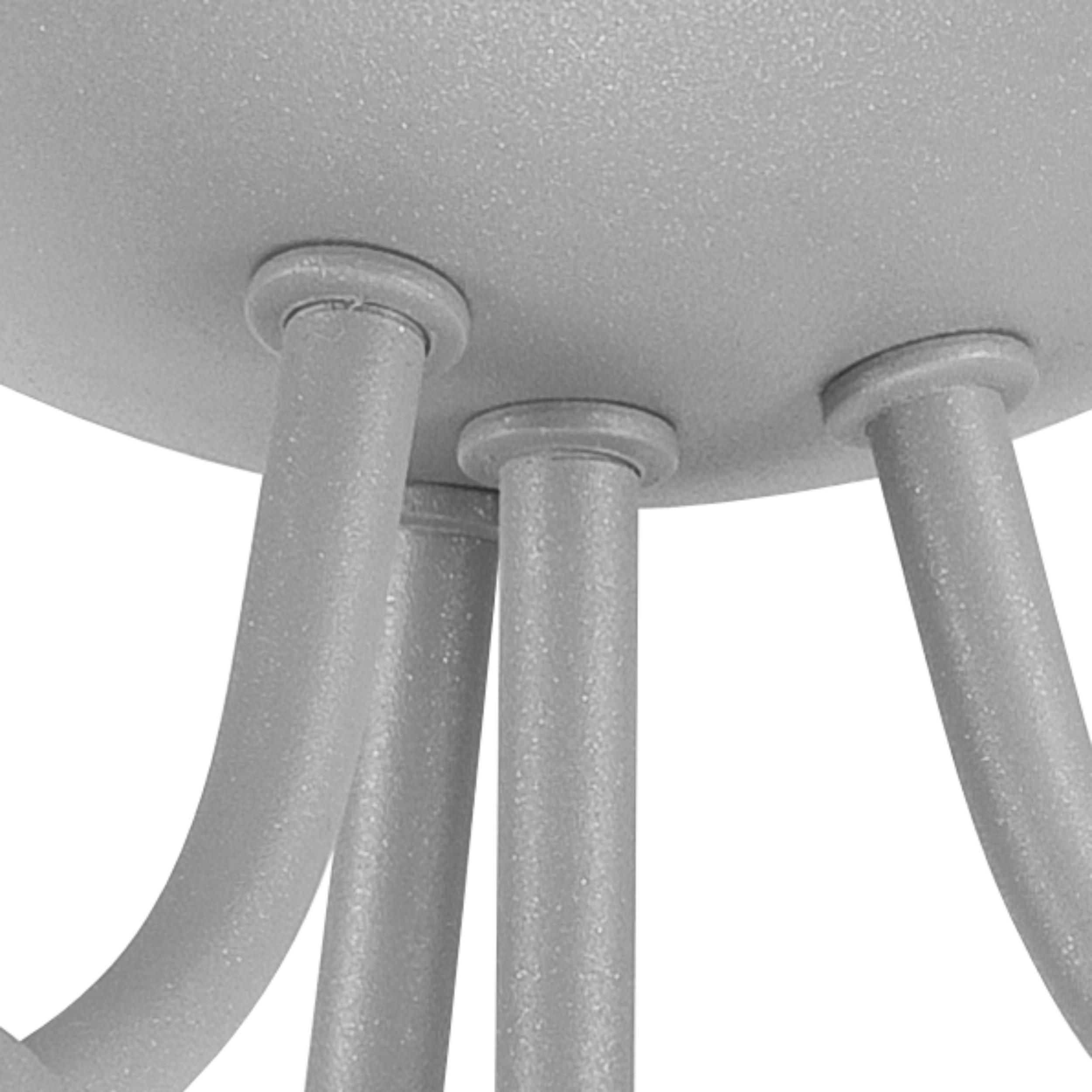 Thumbnail - Lamkur Deckenleuchte VIGGO 39435 silber Stahl H/L: ca. 17x23 cm E27 4 Brennstellen