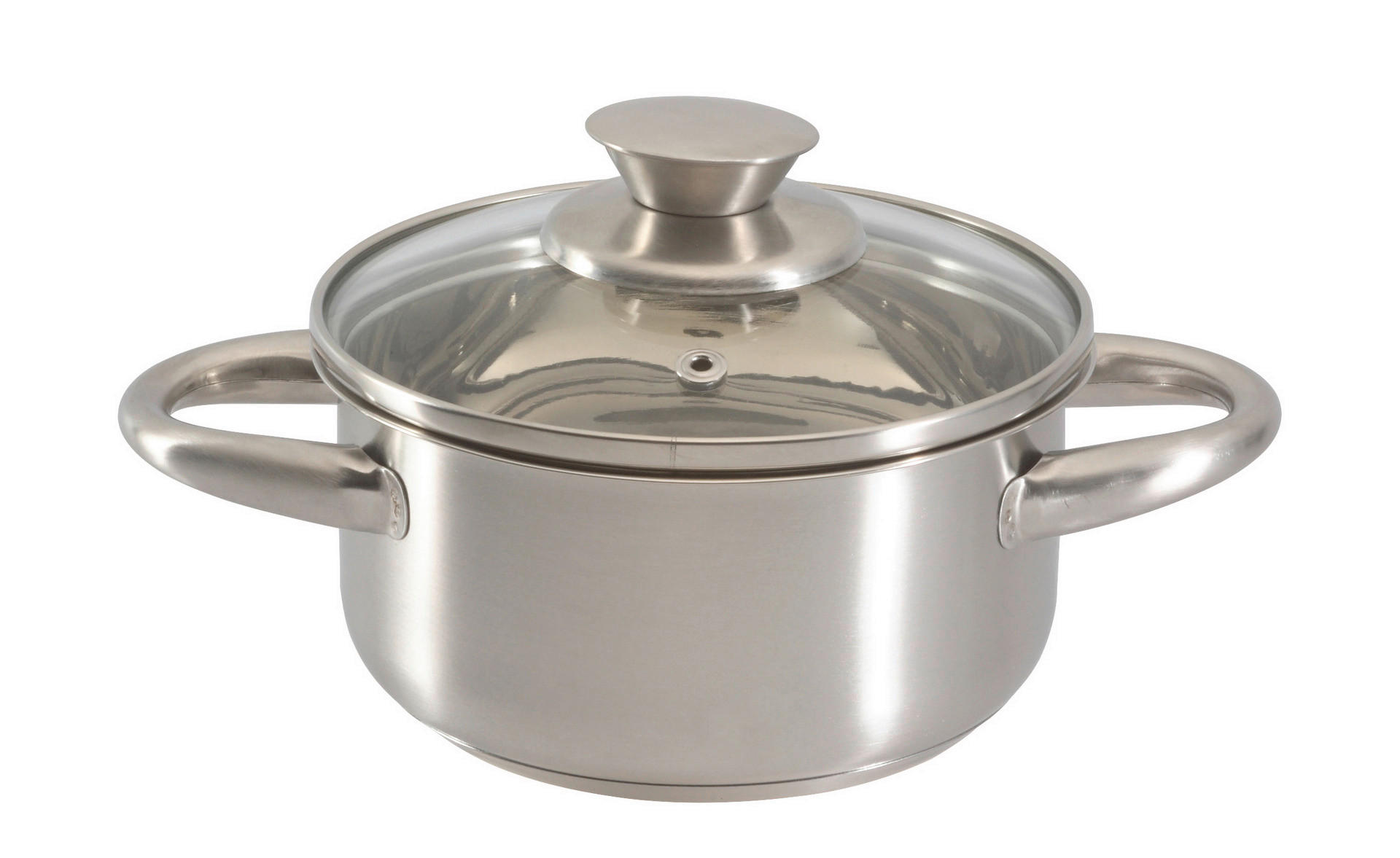 POCOline Kochtopf silber Edelstahl D: ca. 14 cm