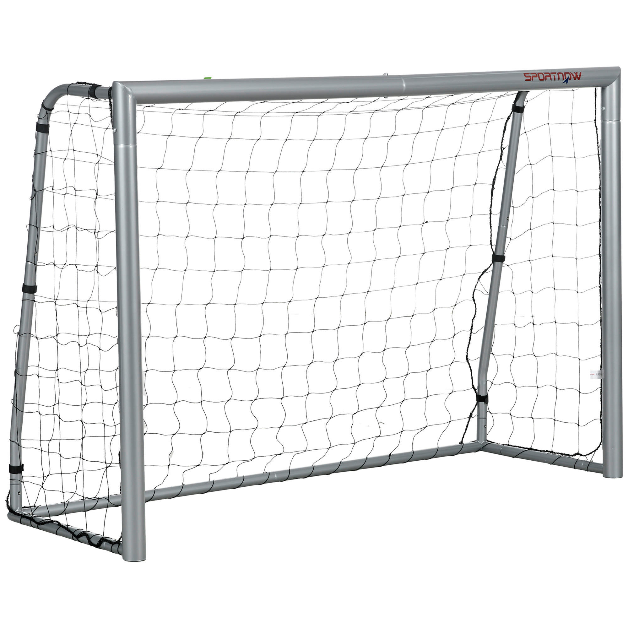 SPORTNOW Fußballtor grau Polyethylen B/H/L: ca. 85x160x240 cm