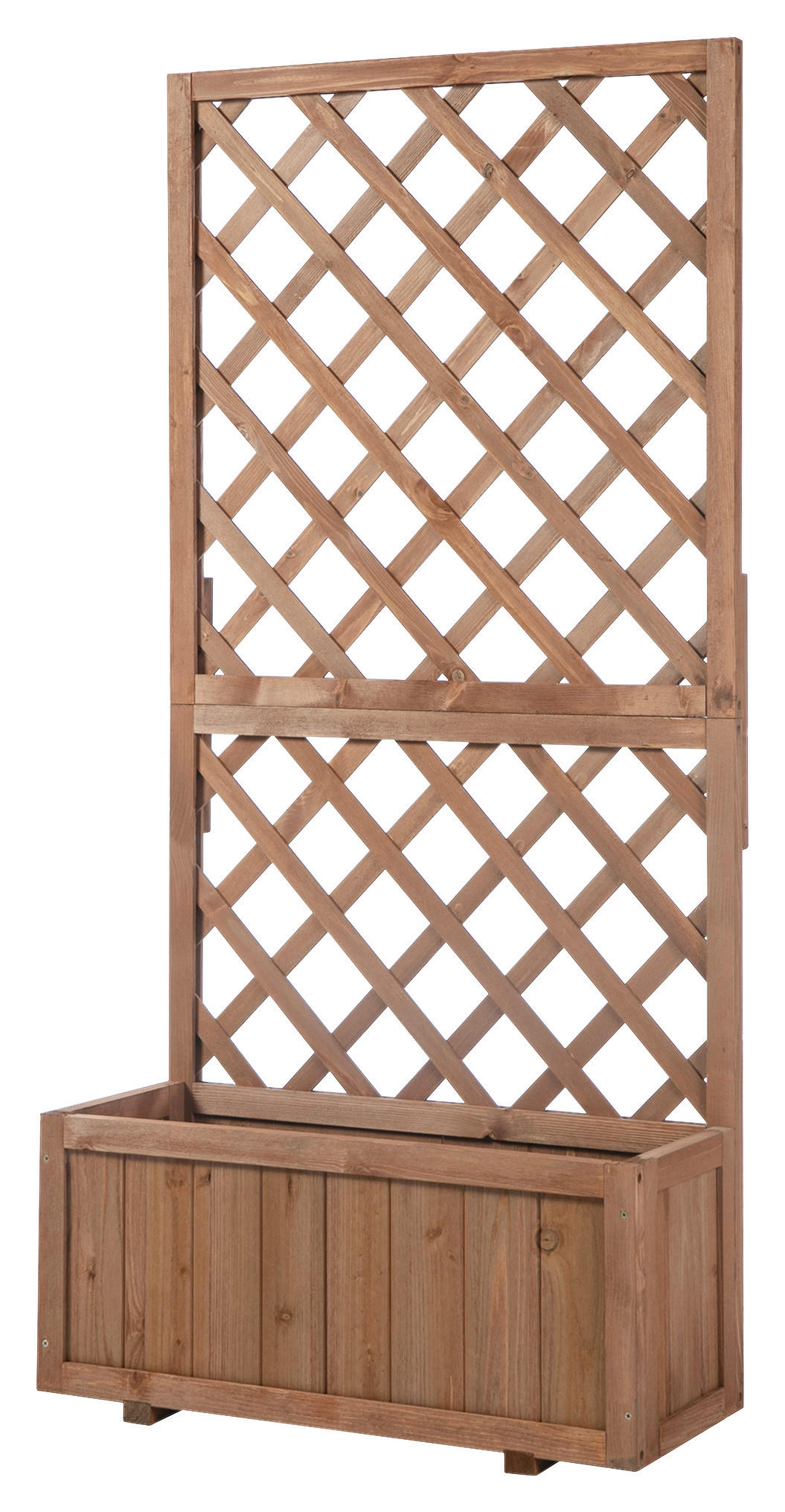Outsunny Pflanzkasten Holz B/H/L: ca. 25x27x67 cm