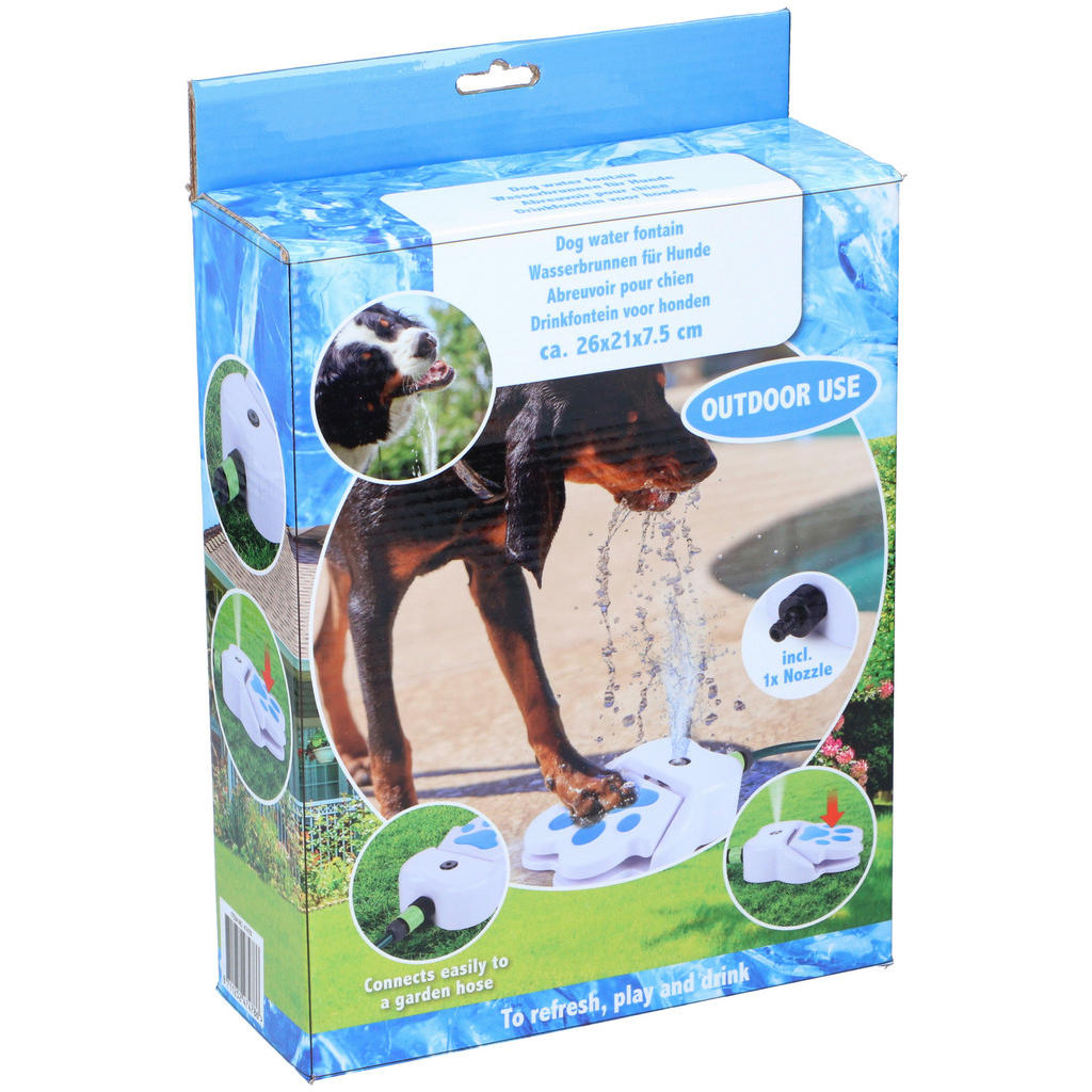 Thumbnail - Pet Treatment Wasserbrunnen weiß Polypropylen B/H/L: ca. 40x8,2x25,4 cm