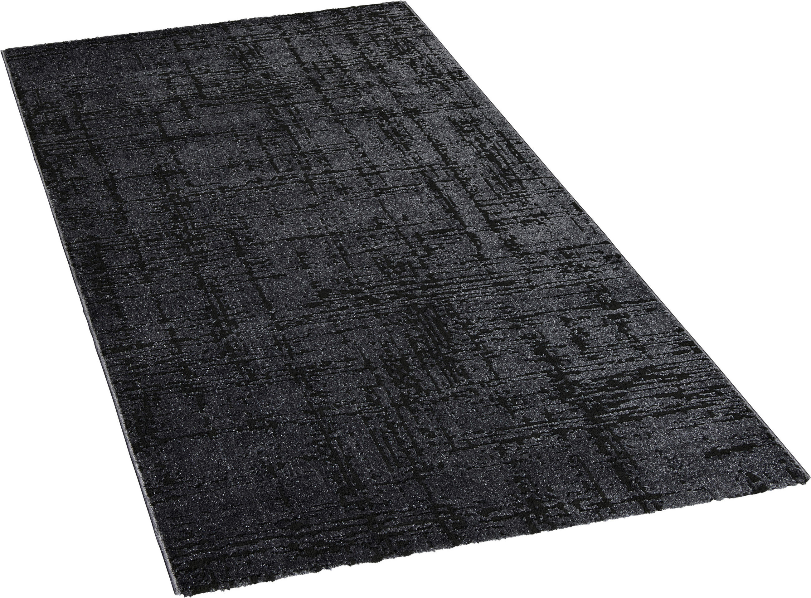 Teppich Castello anthrazit B/L: ca. 80x150 cm