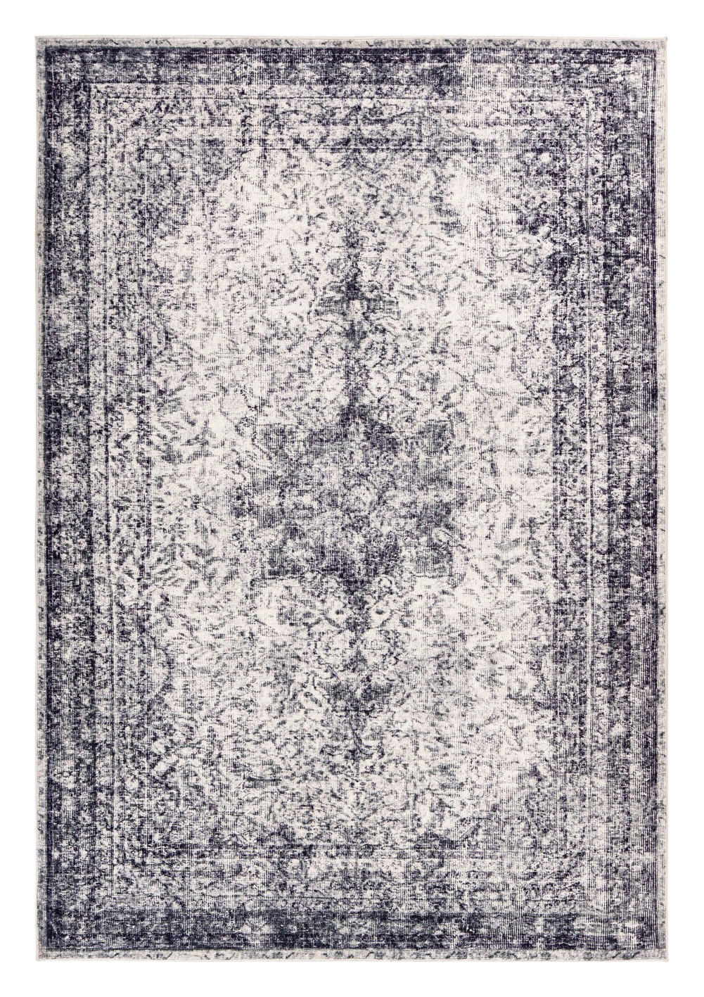 Padiro Kurzflorteppich Piemont 825 grau B/H/L: ca. 120x1,1x170 cm