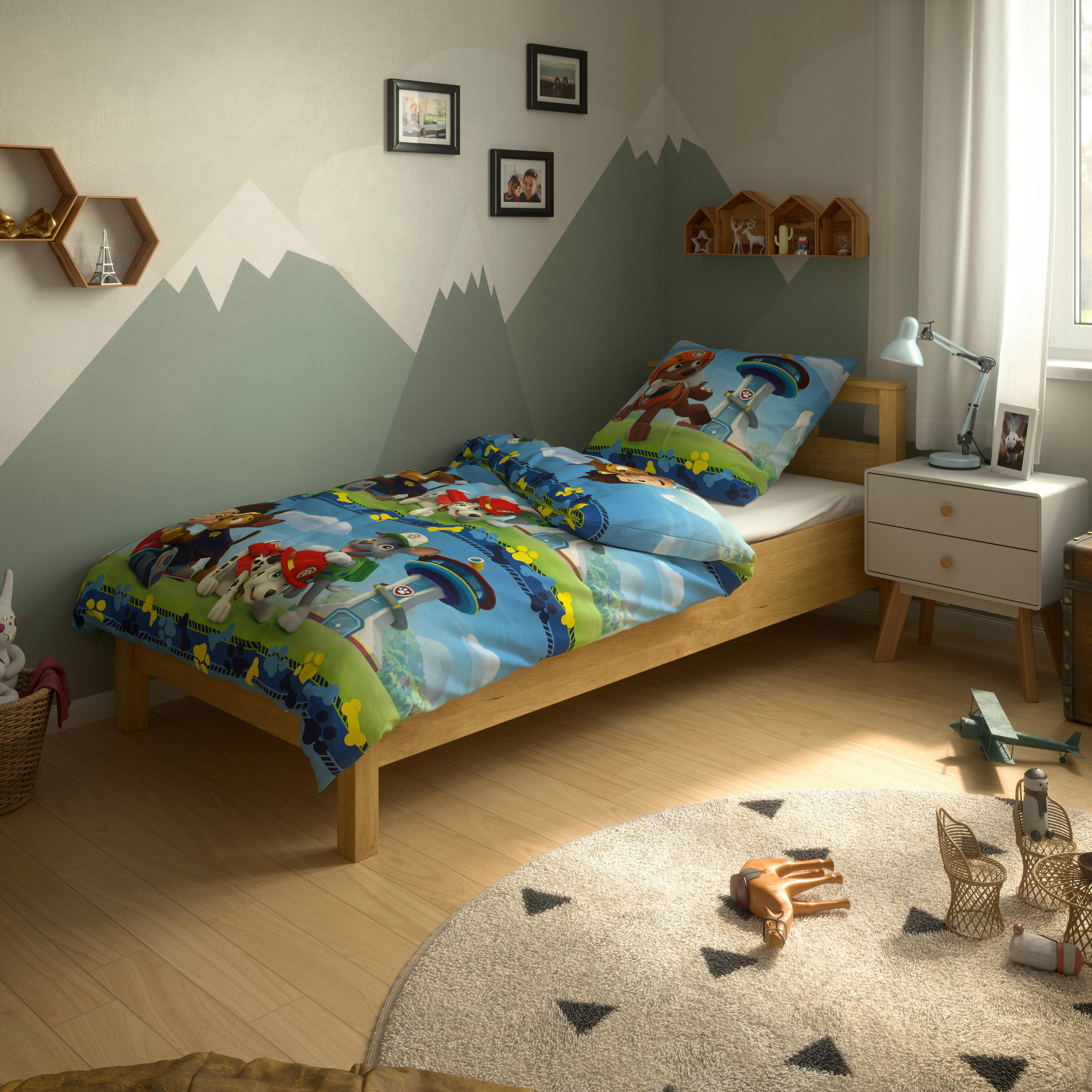 Thumbnail - Microfaser Bettwäsche Paw Patrol