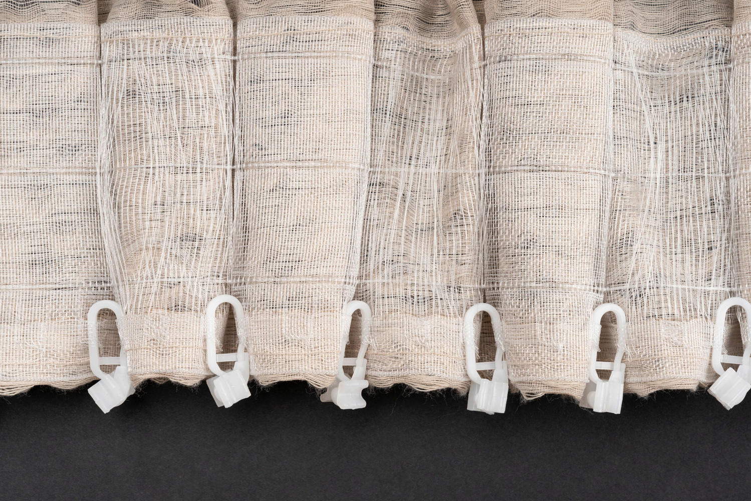 Thumbnail - Kombivorhang DOT sand B/L: ca. 135x300 cm