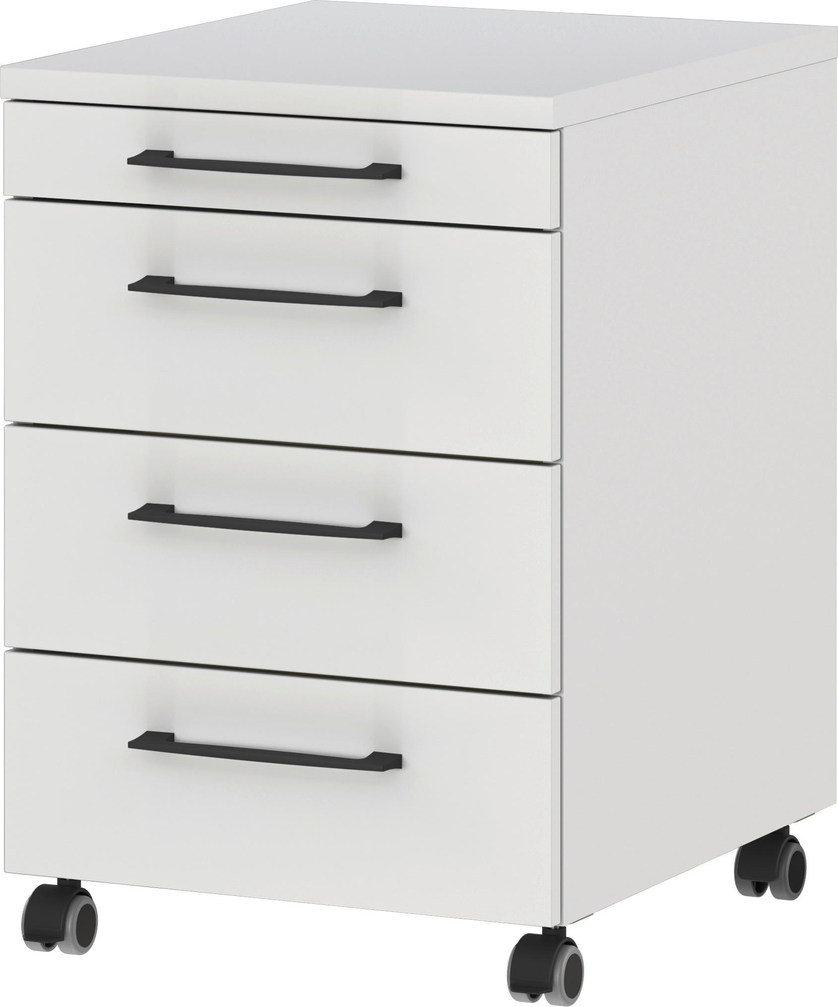 Rollcontainer 4251-69 Lichtgrau B/H/T: ca. 42x61x49 cm