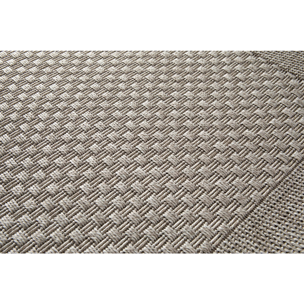 Thumbnail - In-/Outdoor-Teppich Grace grau B/L: ca. 120x170 cm