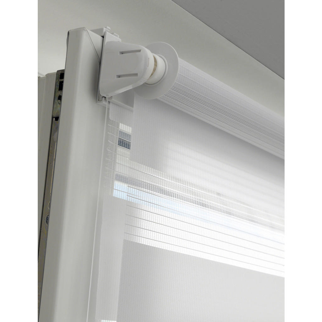 Thumbnail - Boviva Doppelrollo weiß B/L: ca. 120x150 cm