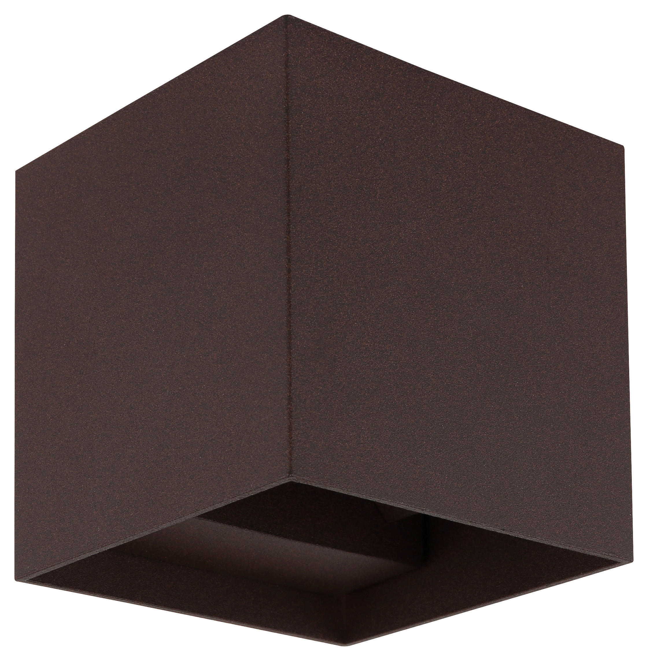 Außenleuchte rostfarbig klar H/D: ca. 10x15,9 cm