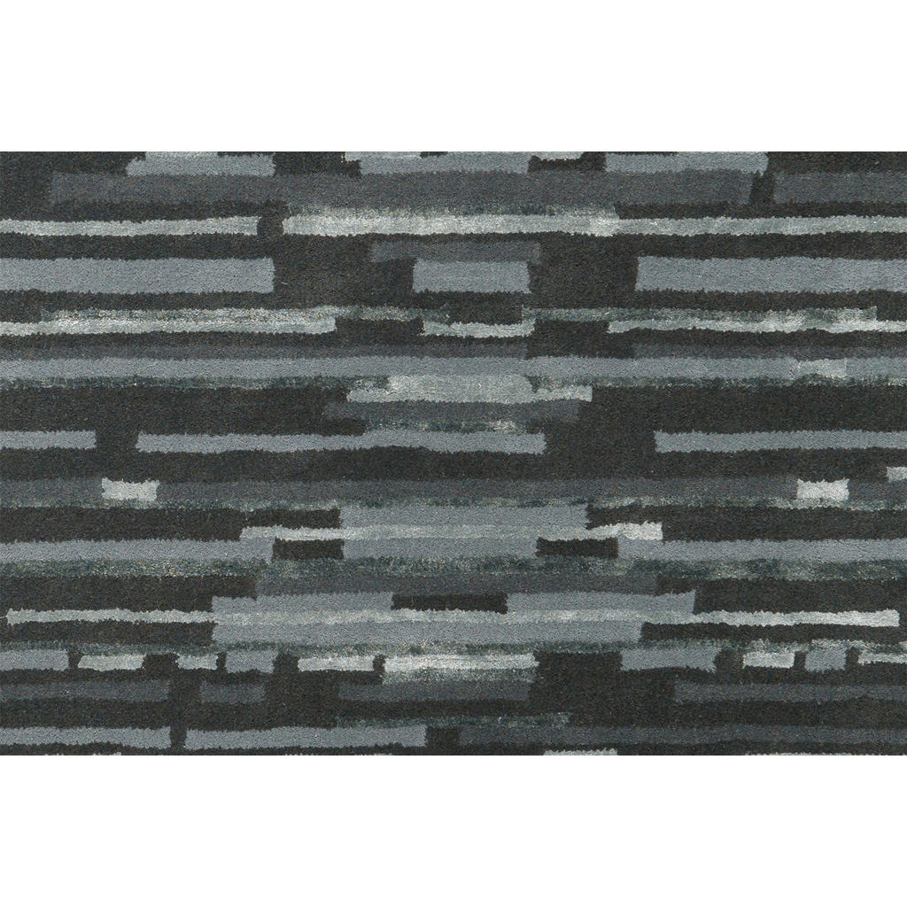 Thumbnail - Arte Espina Kurzflorteppich Satin 8059 anthrazit B/L: ca. 170x240 cm