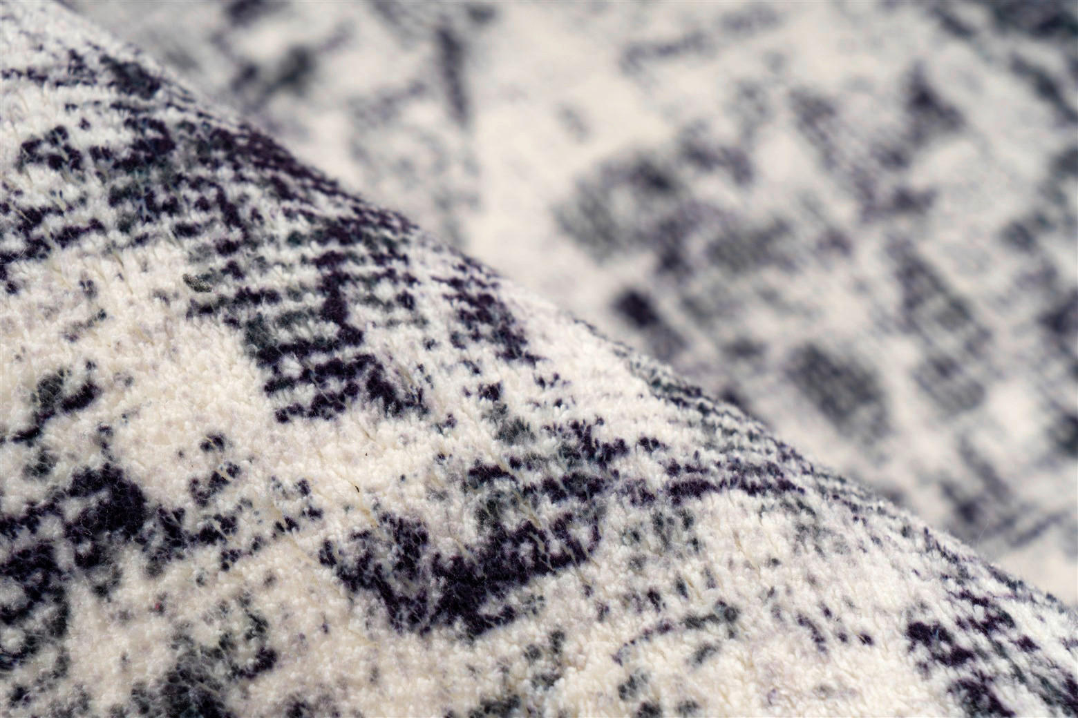 Thumbnail - Padiro Kurzflorteppich Piemont 825 grau B/H/L: ca. 120x1,1x170 cm