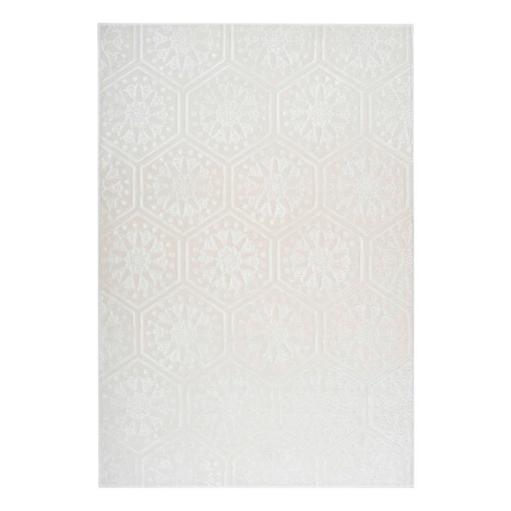 Thumbnail - 360Living Teppich Monroe weiß B/L: ca. 120x170 cm