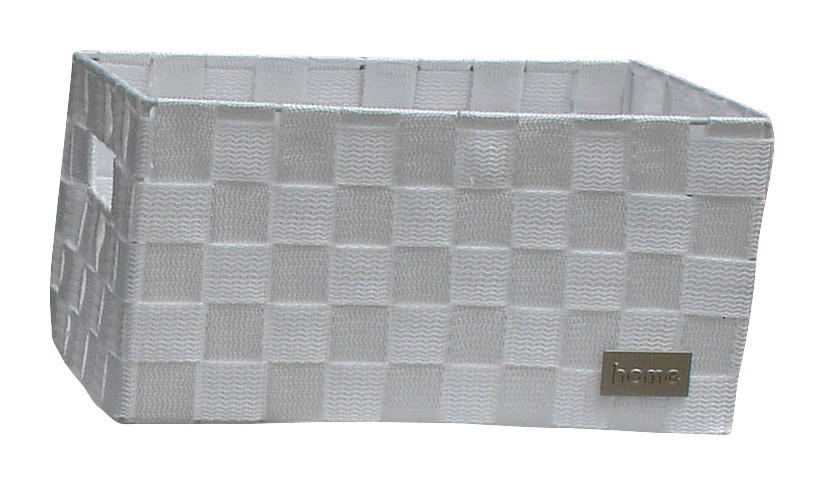 POCOline Aufbewahrungskorb weiß Nylon B/H/L: ca. 14x18x28 cm