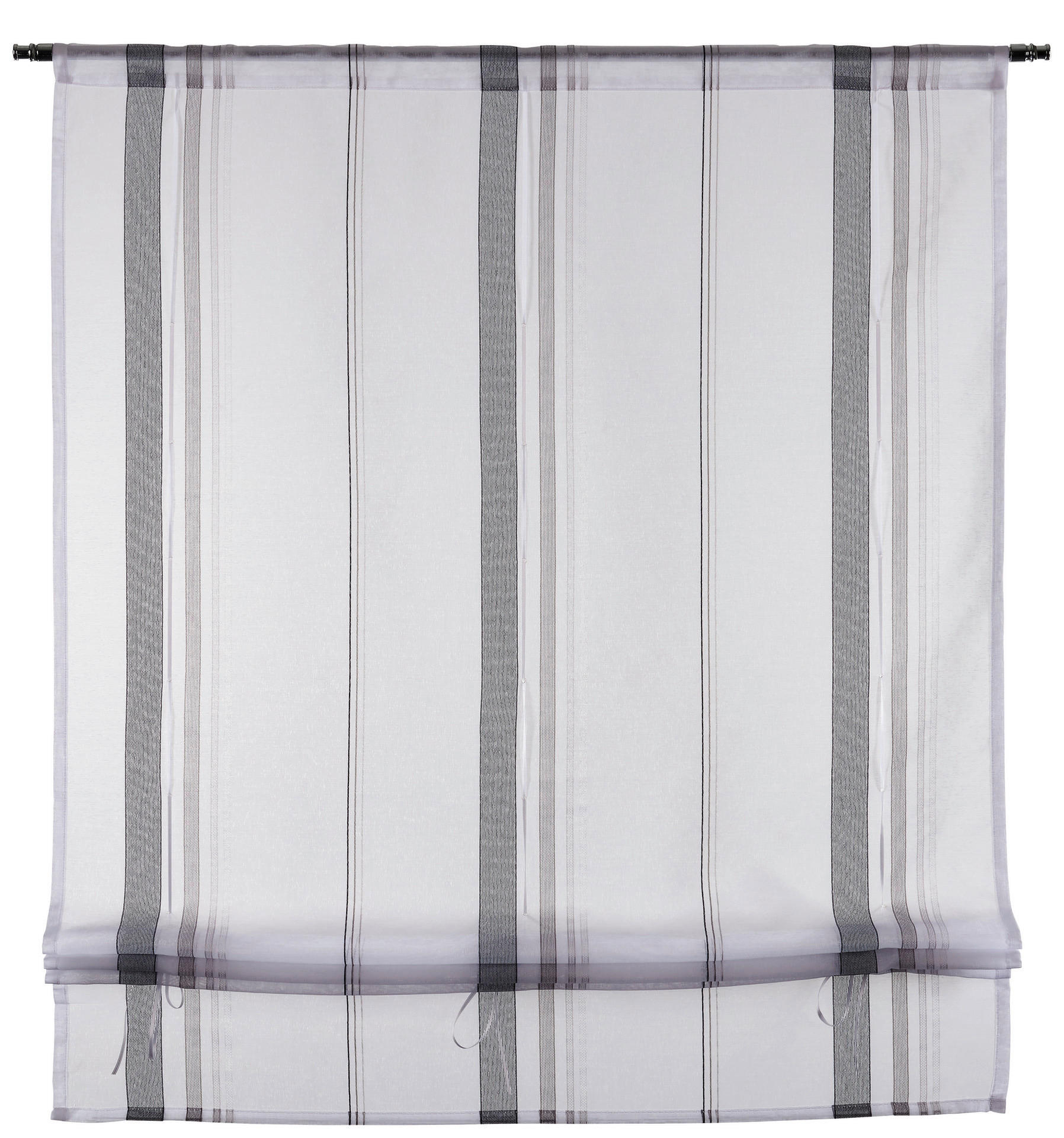 Thumbnail - POCOline Bändchenrollo Lottie grau B/L: ca. 60x140 cm