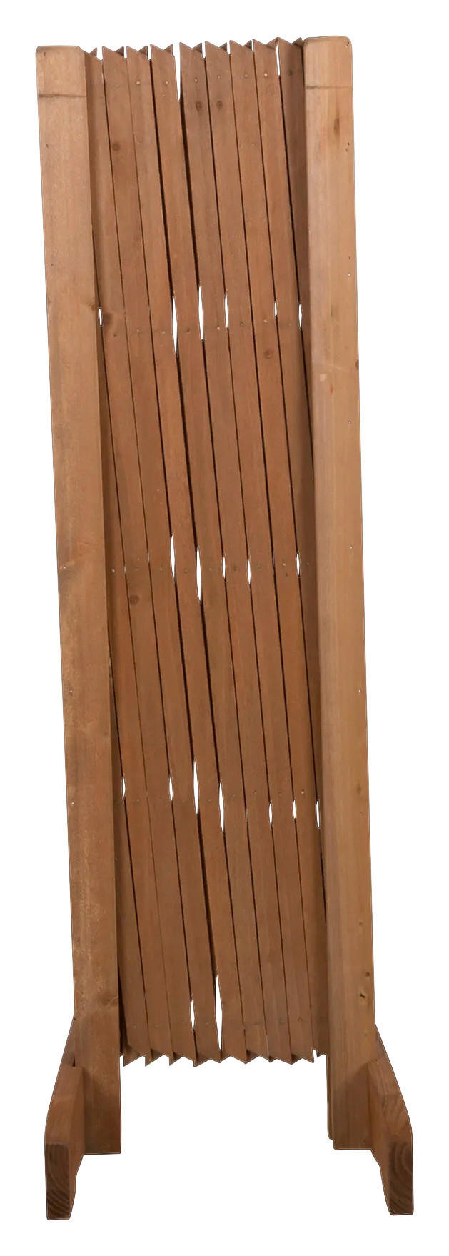 Thumbnail - Hundeabsperrgitter braun Holz