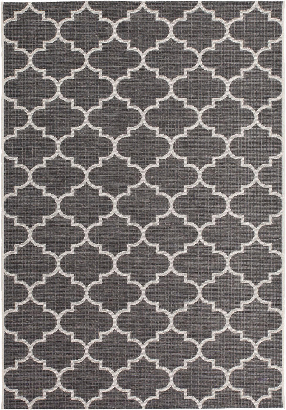 Kayoom Outdoorteppich Indonesia - Batu grau B/H/L: ca. 160x0,8x230 cm