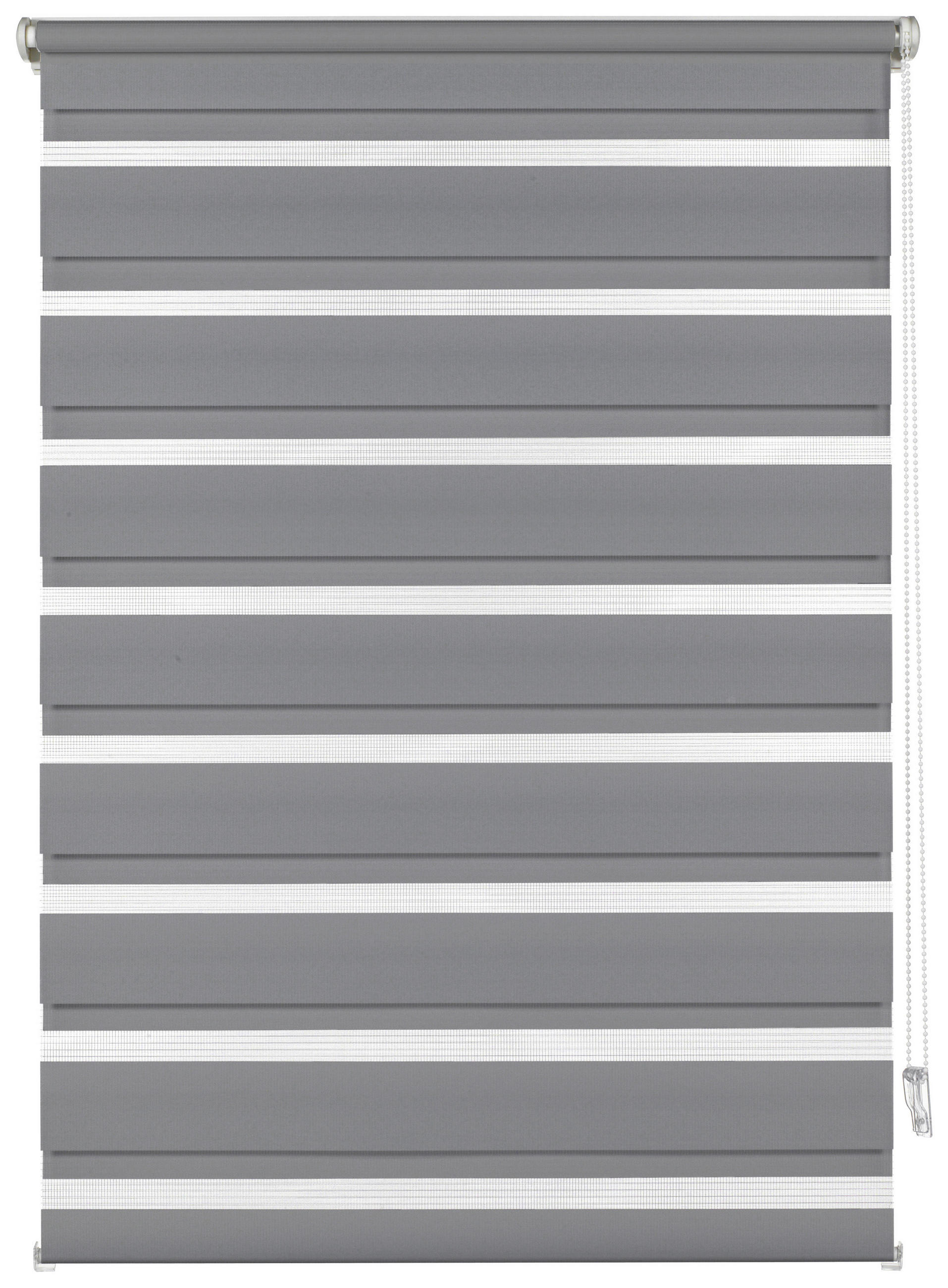 Thumbnail - Boviva Doppelrollo anthrazit B/L: ca. 92x200 cm