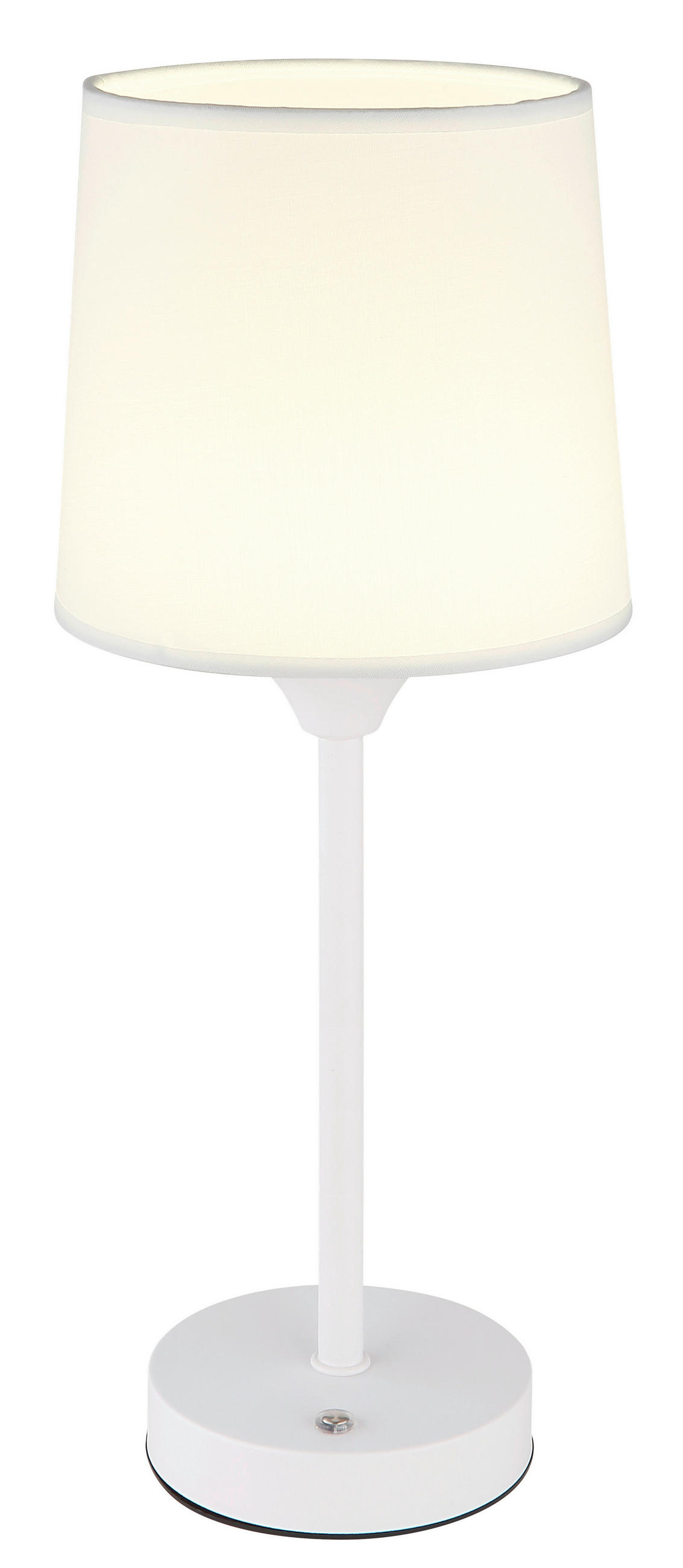 GLOBO LED-Tischleuchte weiß Metall Kunststoff H/D: ca. 35x14 cm