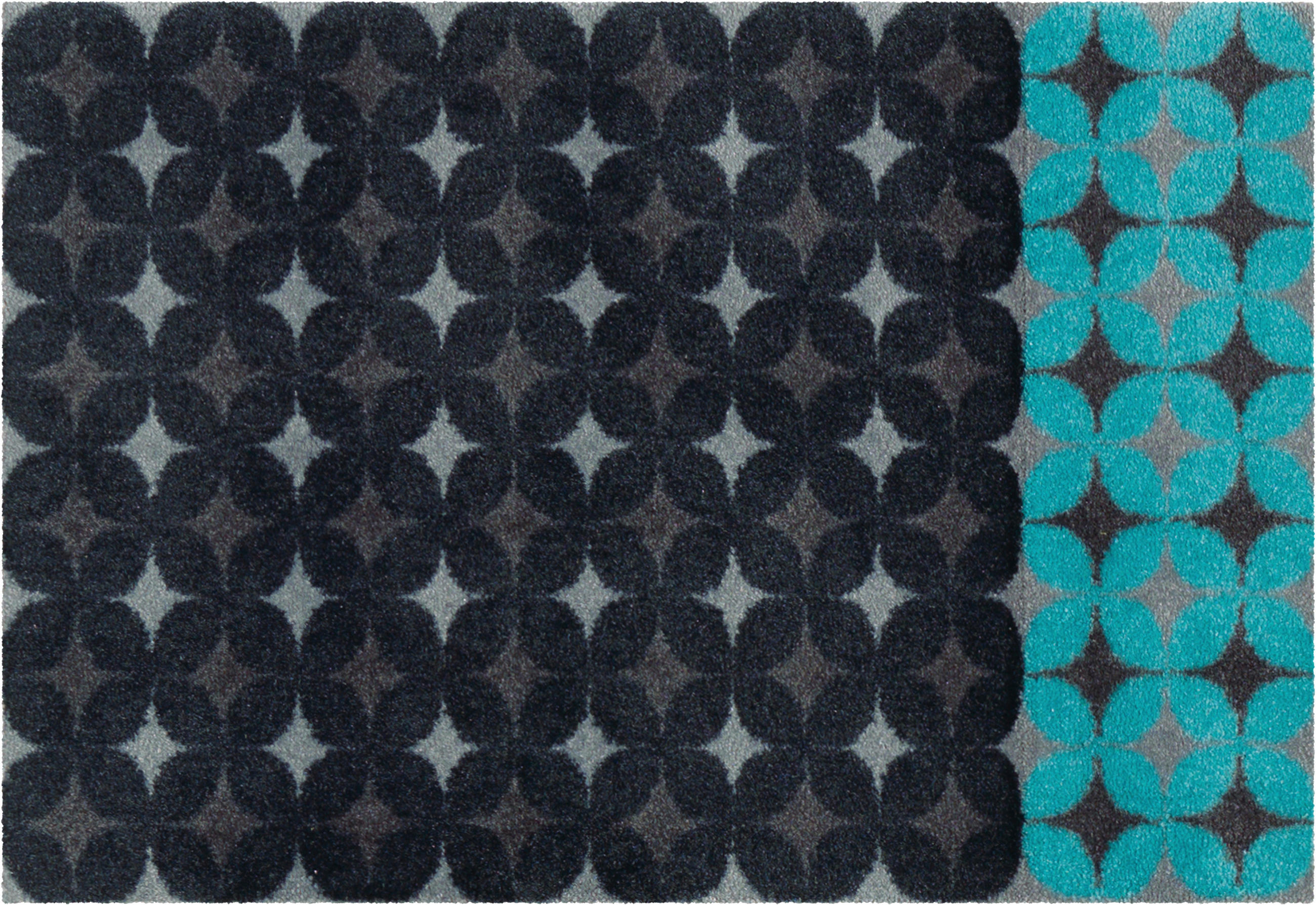 Arte Espina Kurzflorteppich Living Mat 50 blau B/L: ca. 64x168 cm