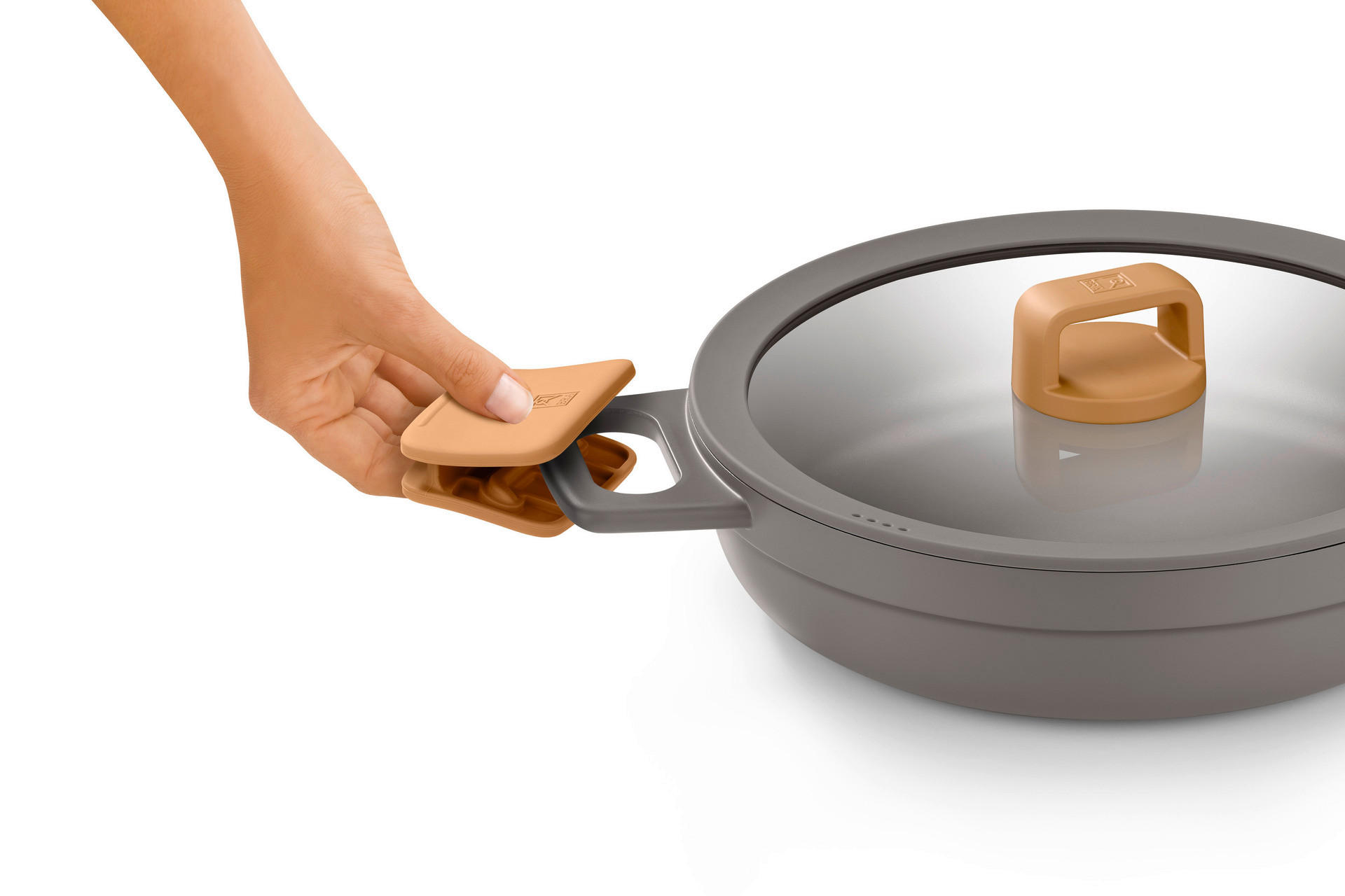 Thumbnail - BRA Kochgeschirrset Compac anthrazit Aluminium 4 tlg.