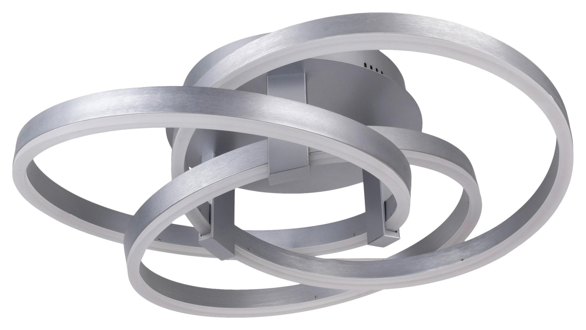 Näve Leuchten Deckenleuchte 1356260 Alu Metall Kunststoff B/H/T: ca. 58x18x58 cm null 1 Brennstellen