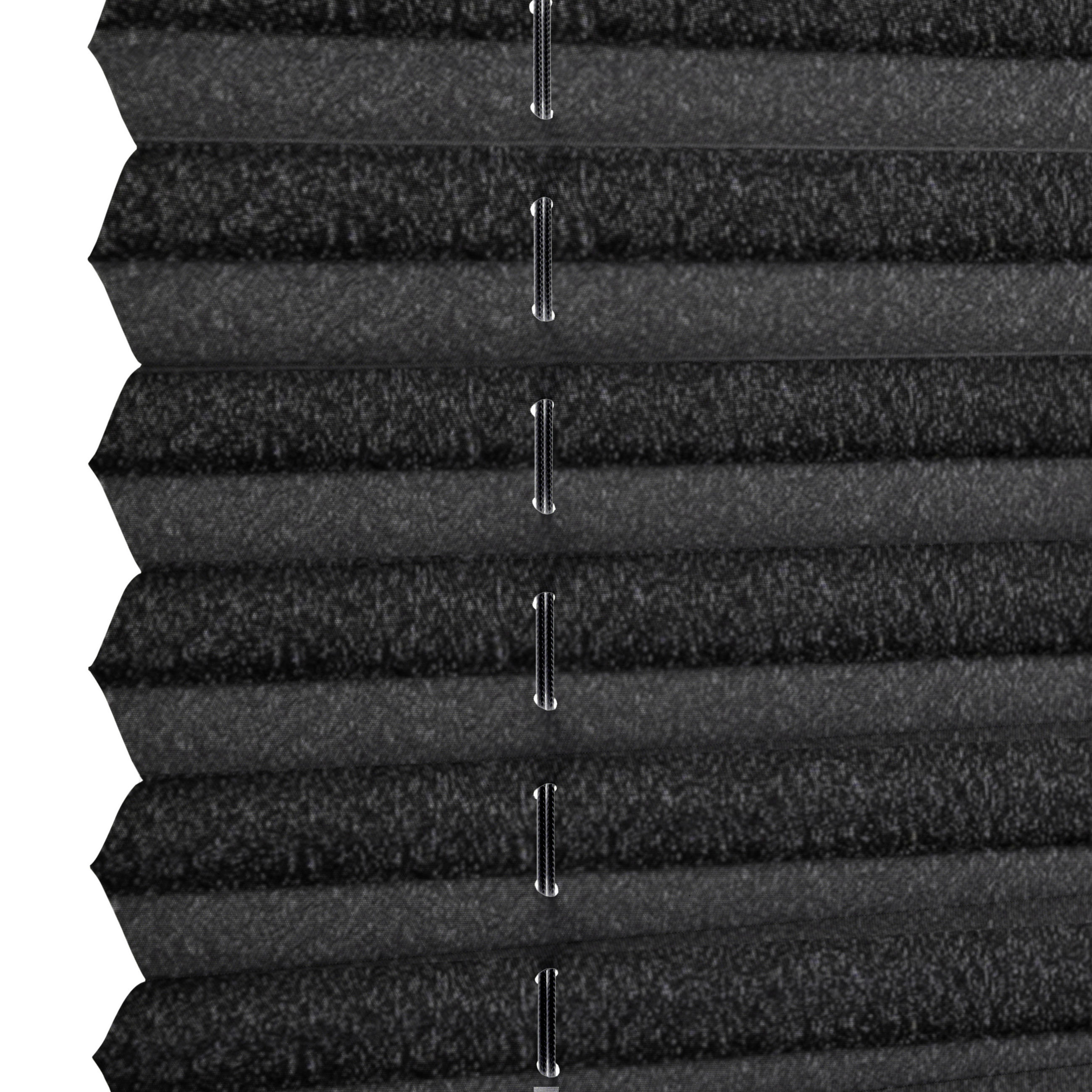 Thumbnail - Boviva Spannplissee schwarz B/L: ca. 70x210 cm