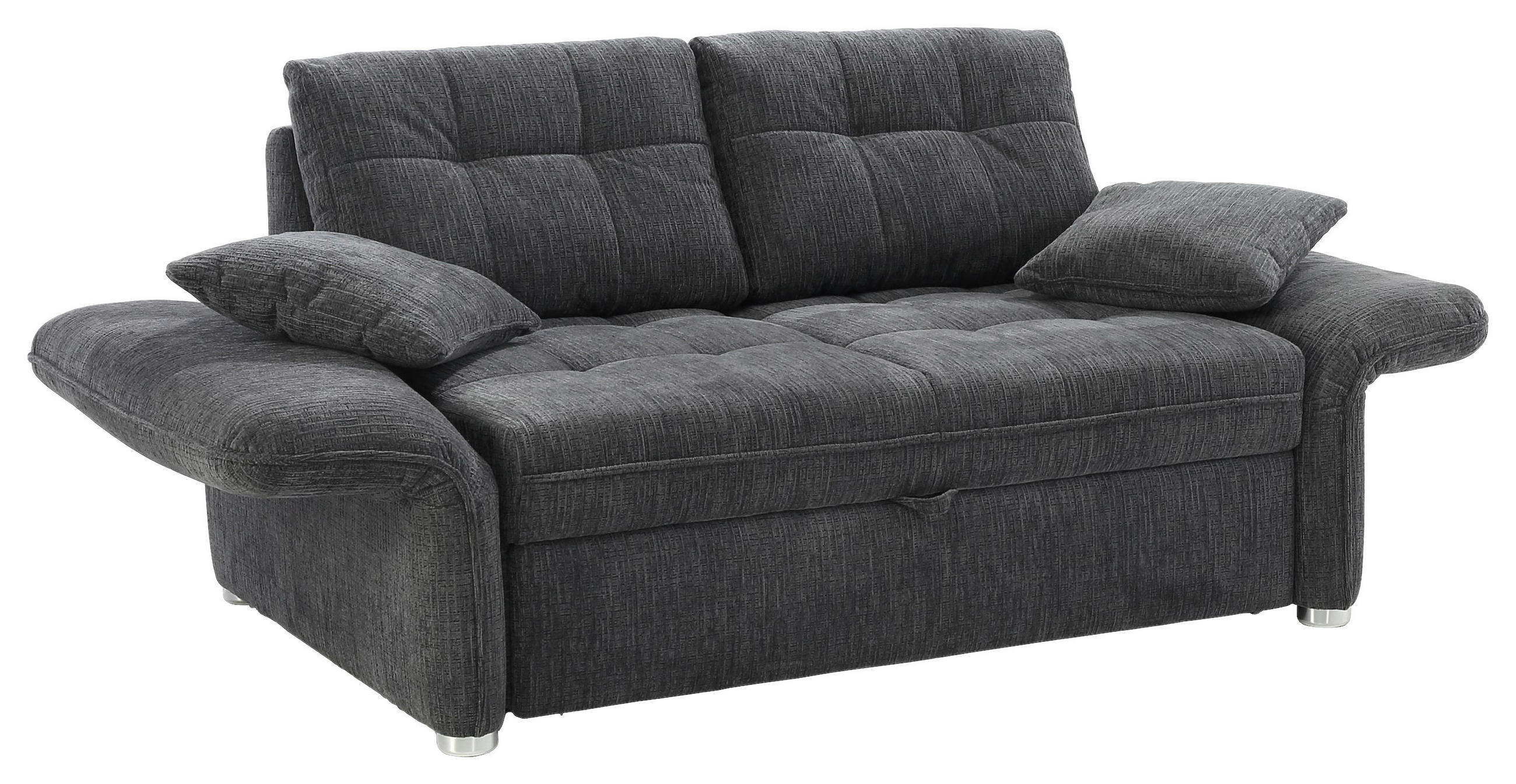 Thumbnail - Schlafsofa grau Polyester B/H/T: ca. 191x84x105 cm