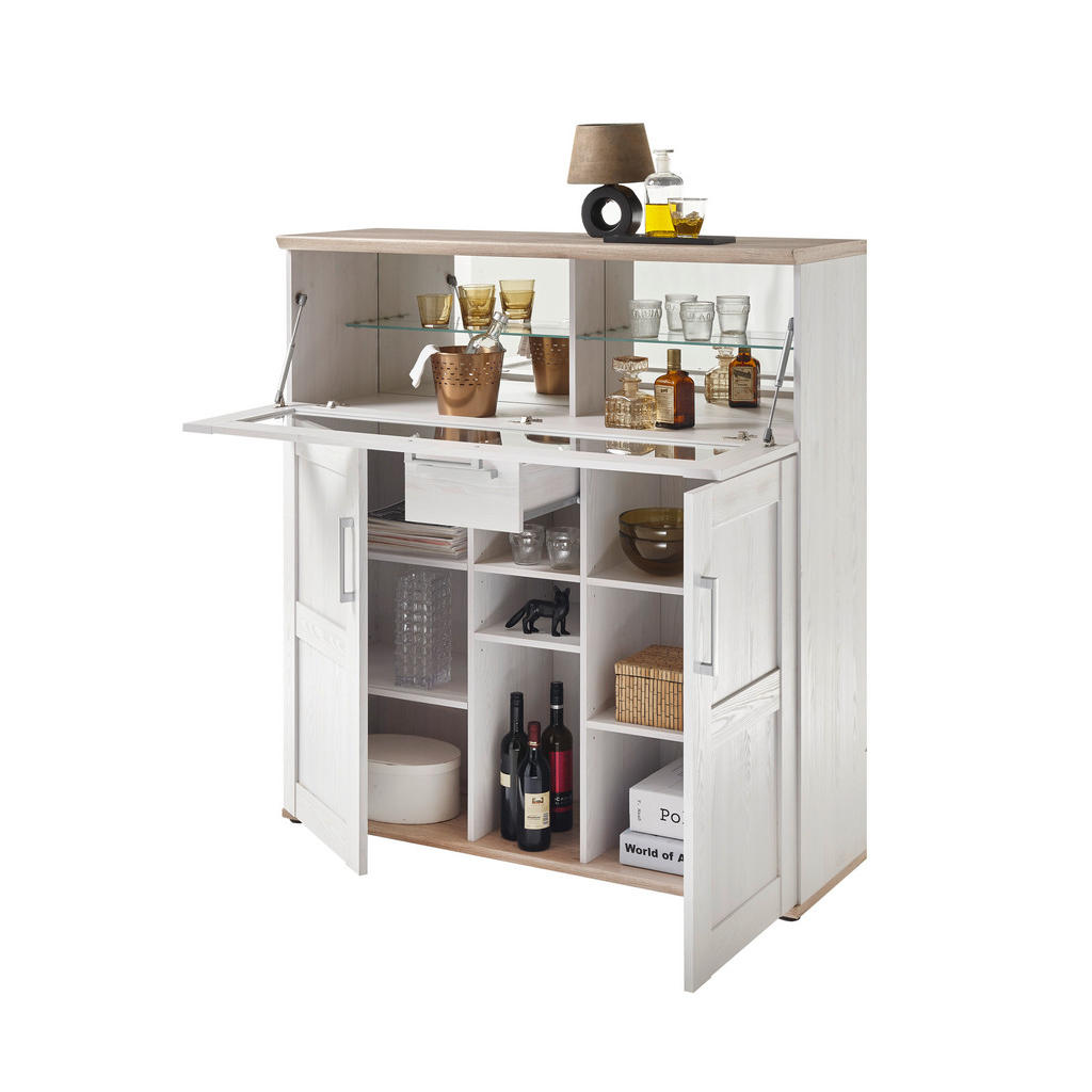 Thumbnail - Barelement Romance Sibiu Lärche Nachbildung San-Remo Nachbildung B/H/T: ca. 128x136x42 cm