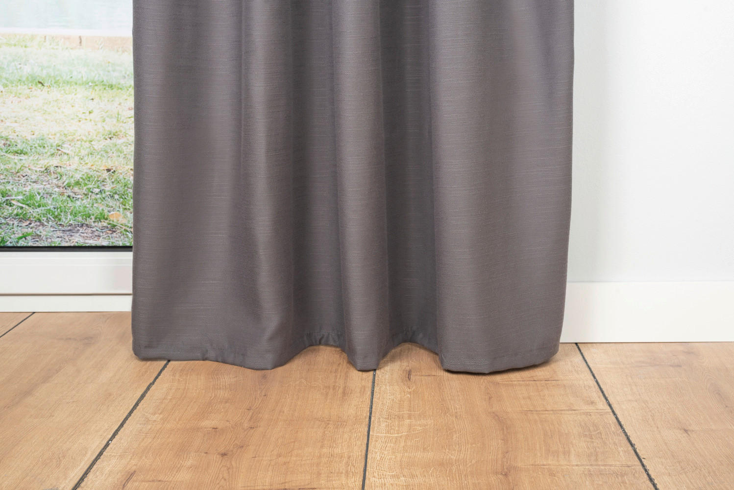 Thumbnail - Ösenvorhang BALANCE grau B/L: ca. 135x245 cm