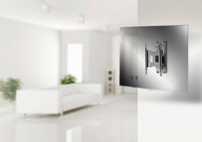 Thumbnail - VCM TV-Wandhalterung silber