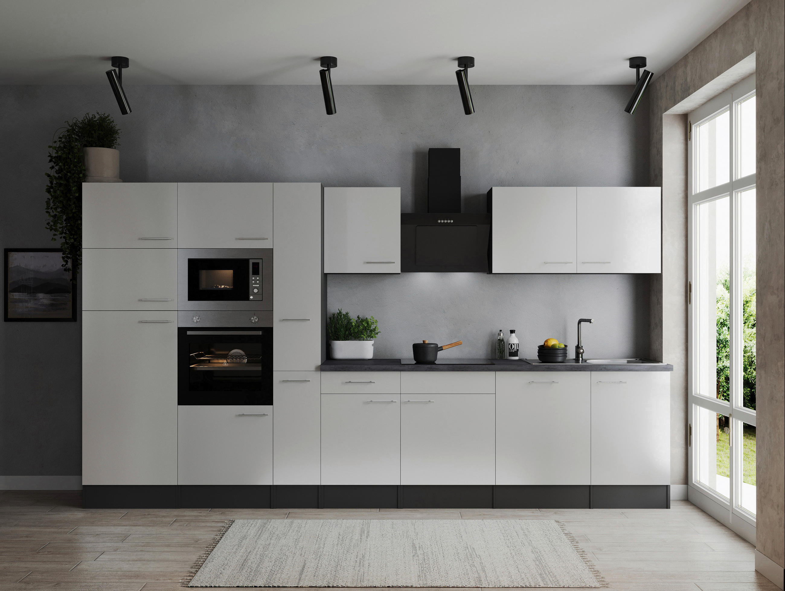 Küchenblock Oliver B/H/T: ca. 370x205x60 cm
